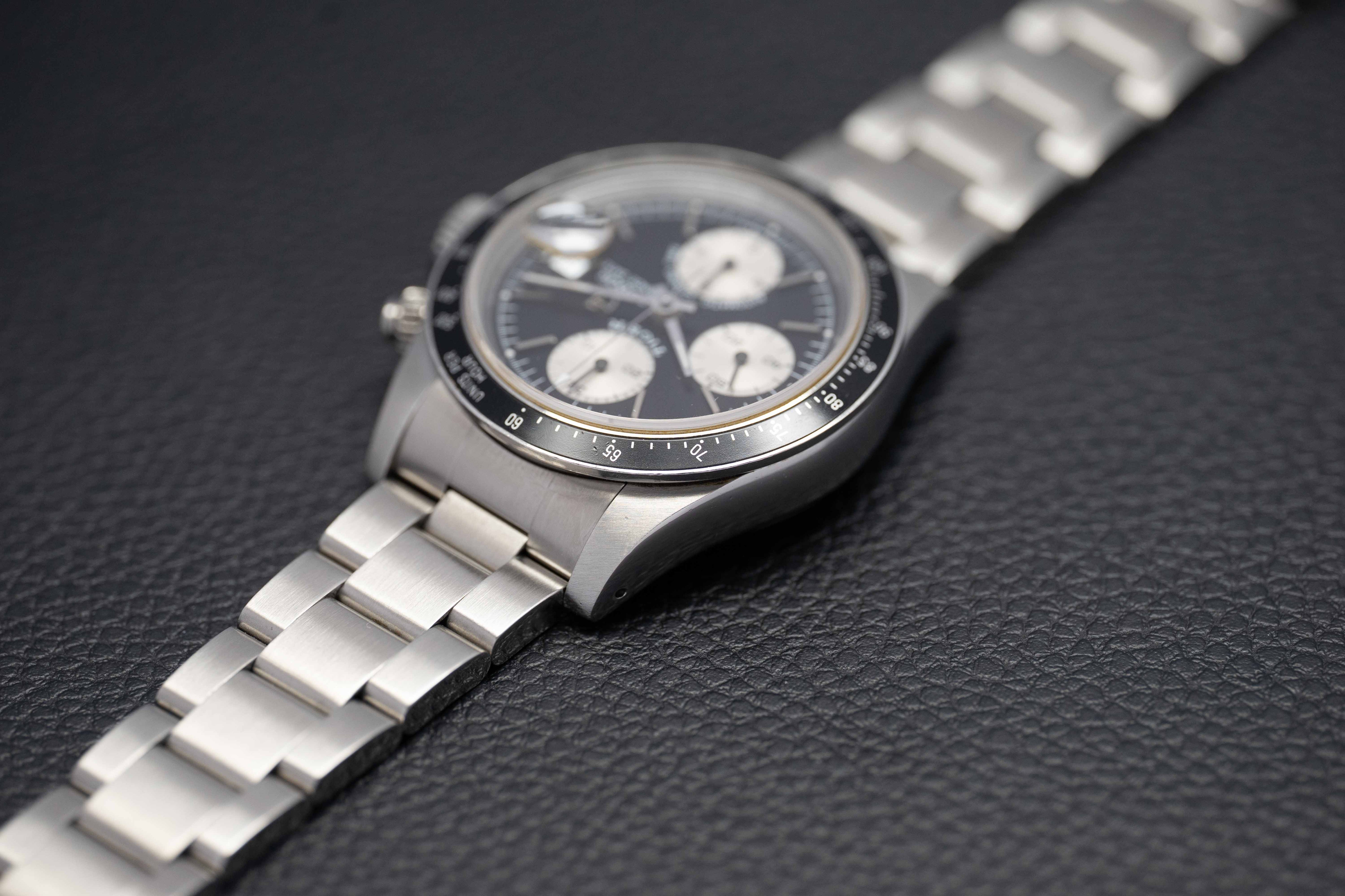 Tudor Prince Date 79260 Small Block 1998 Quadrante nero
