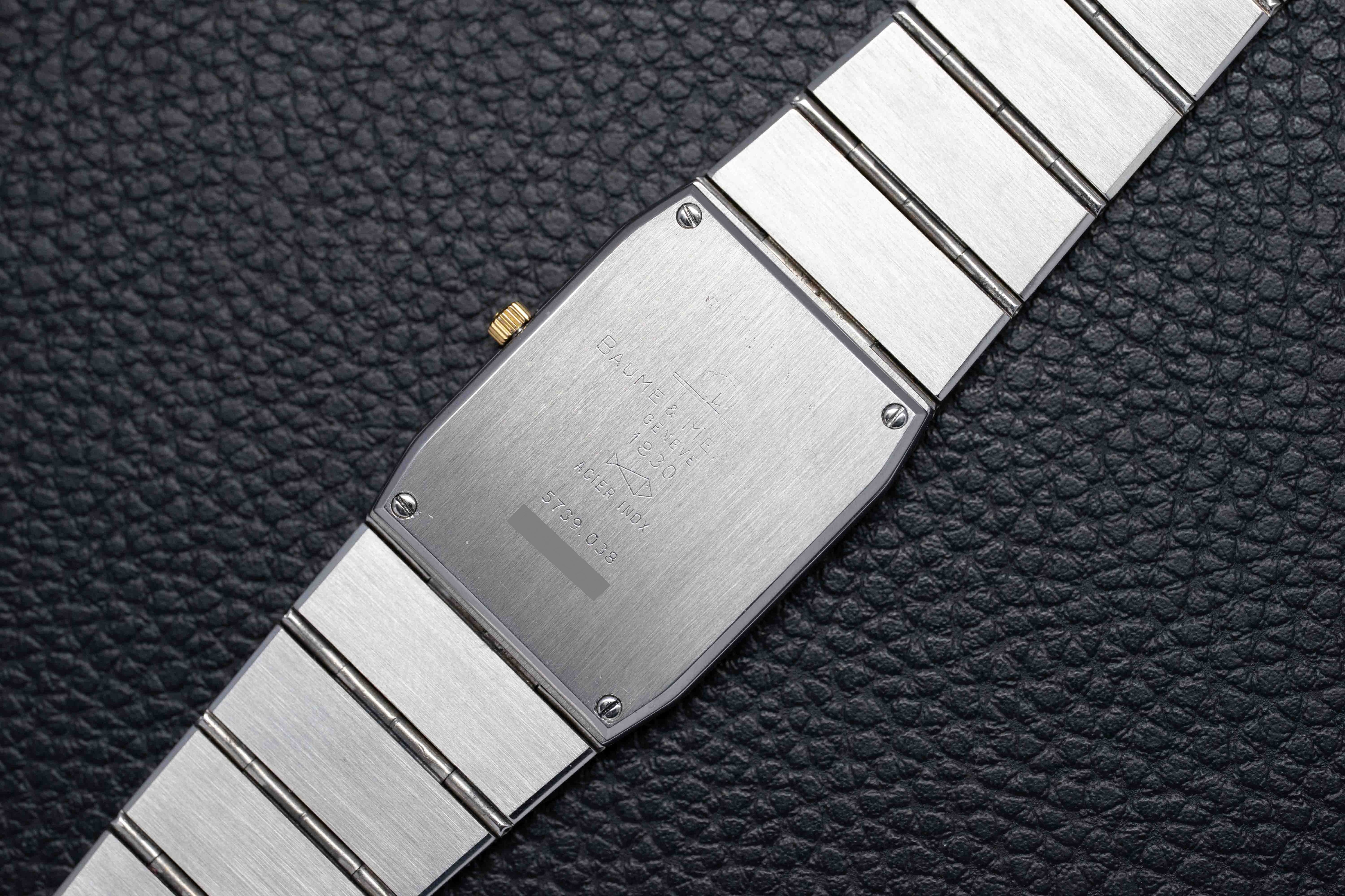 Baume & Mercier Monte Carlo 5739 Zebra Fullset 1982 Scatola+carta