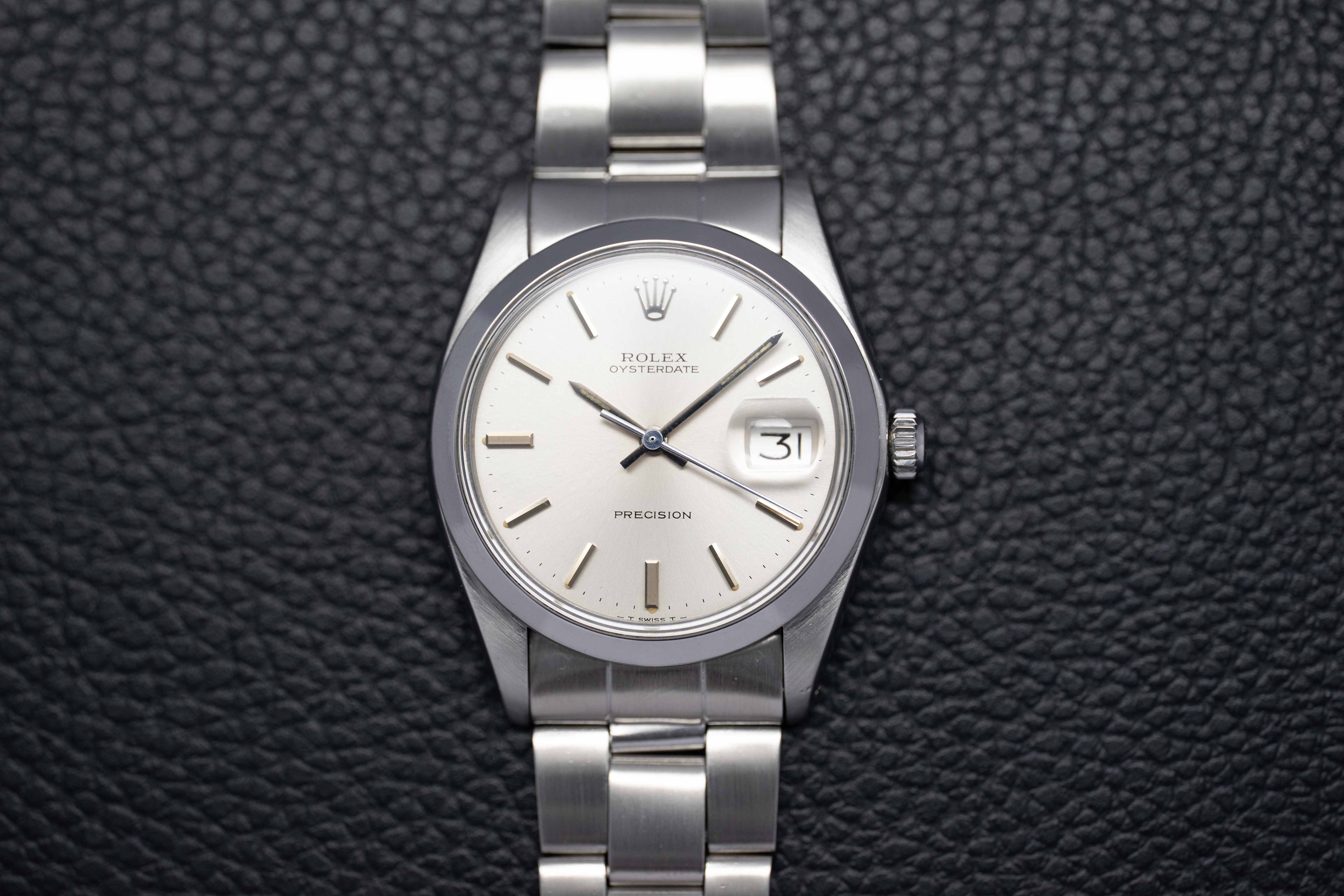 Rolex Oysterdate 6694 Silver Dial 1973