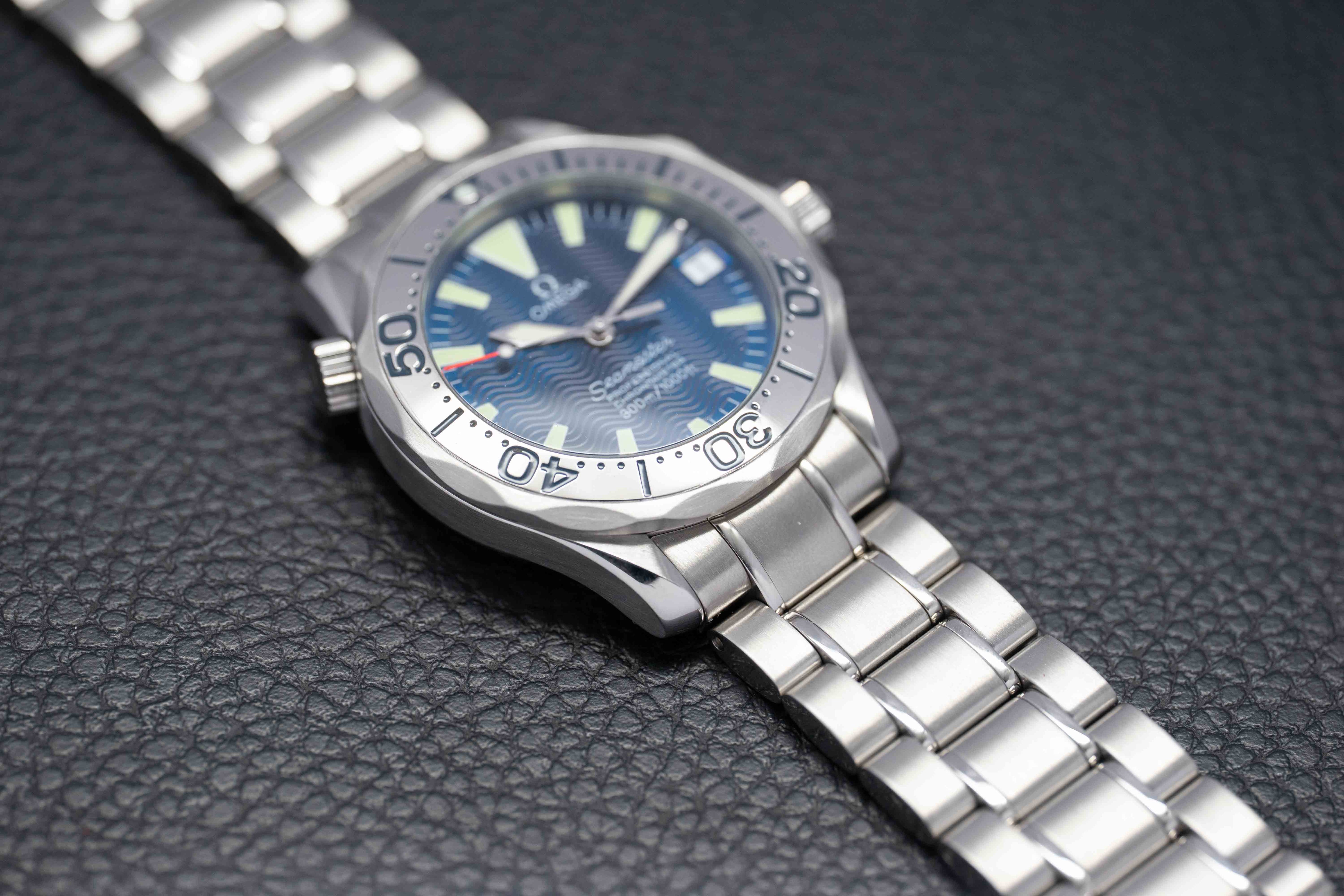 Omega Seamaster 300 2554.80 Blue Dial 2006