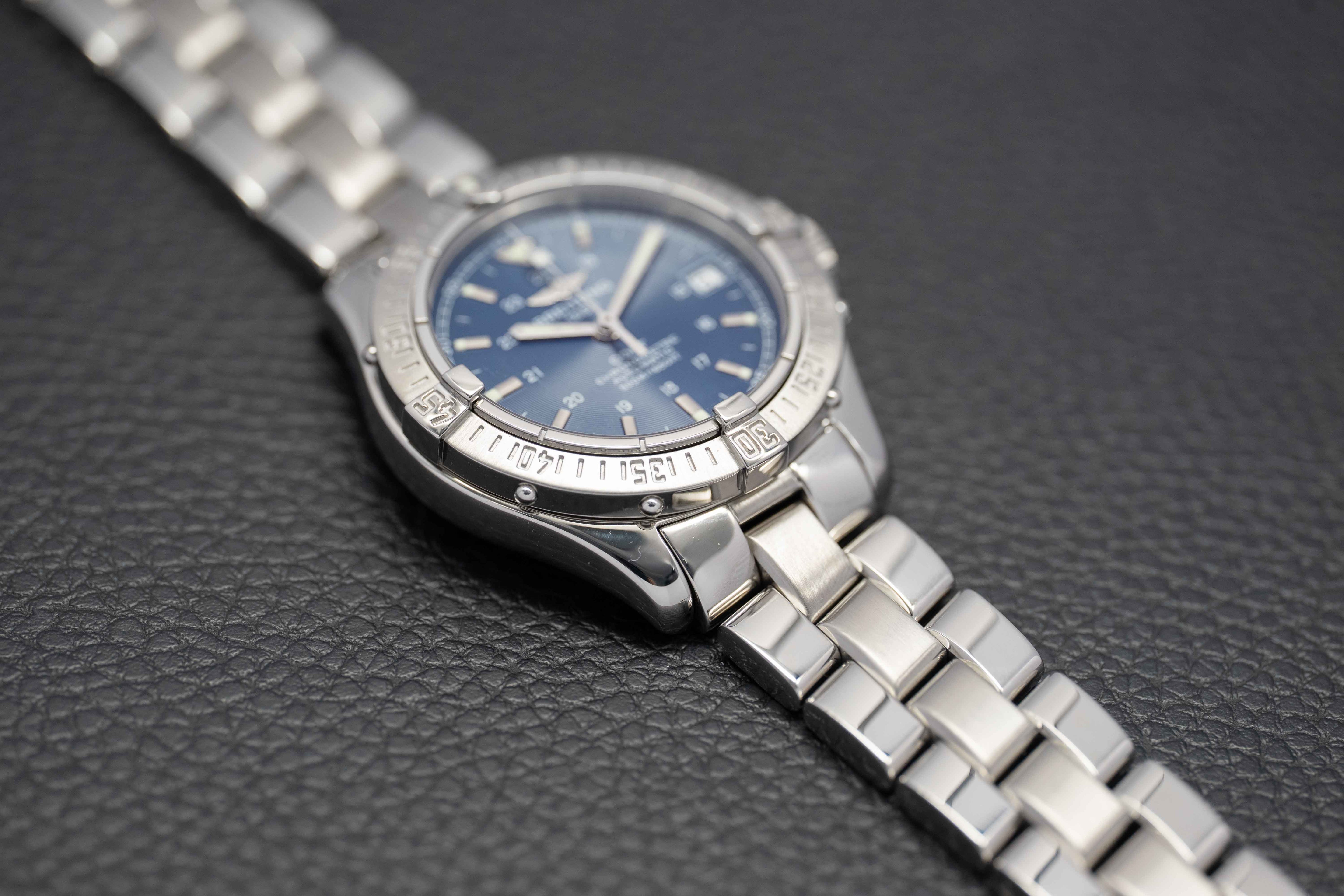Breitling Colt Ocean A17350 Blue Dial 2004