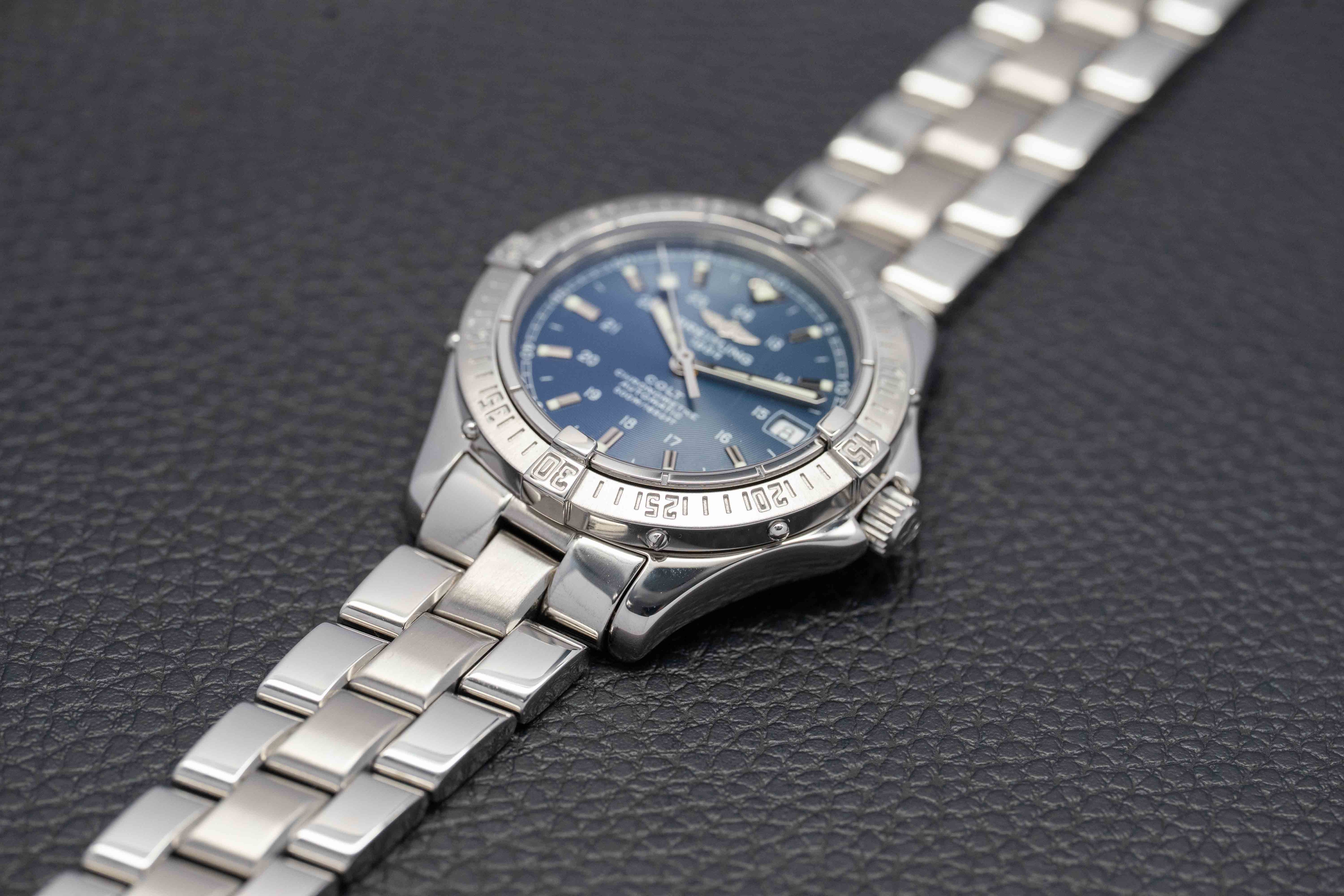 Breitling Colt Ocean A17350 Blue Dial 2004