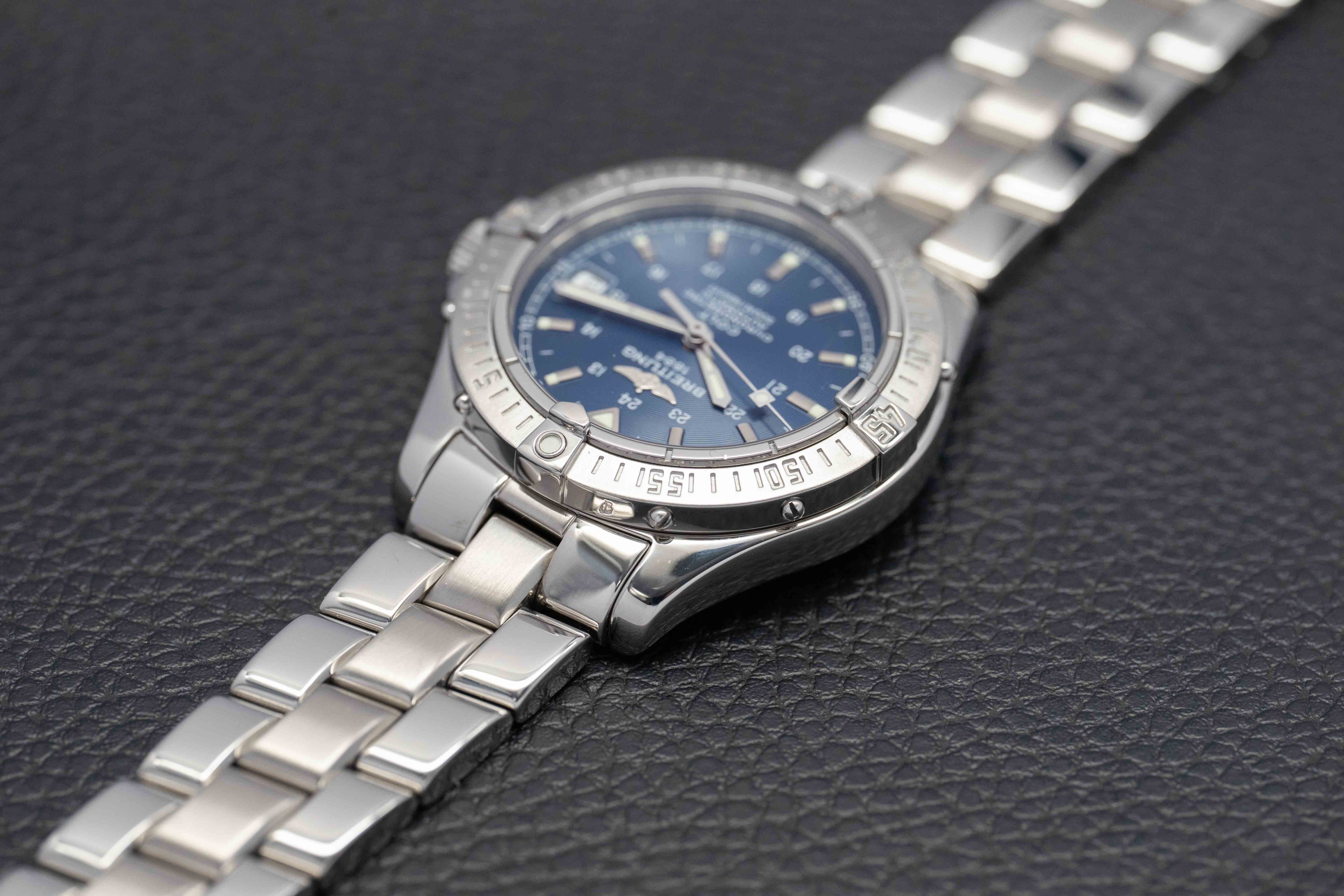 Breitling Colt Ocean A17350 Blue Dial 2004