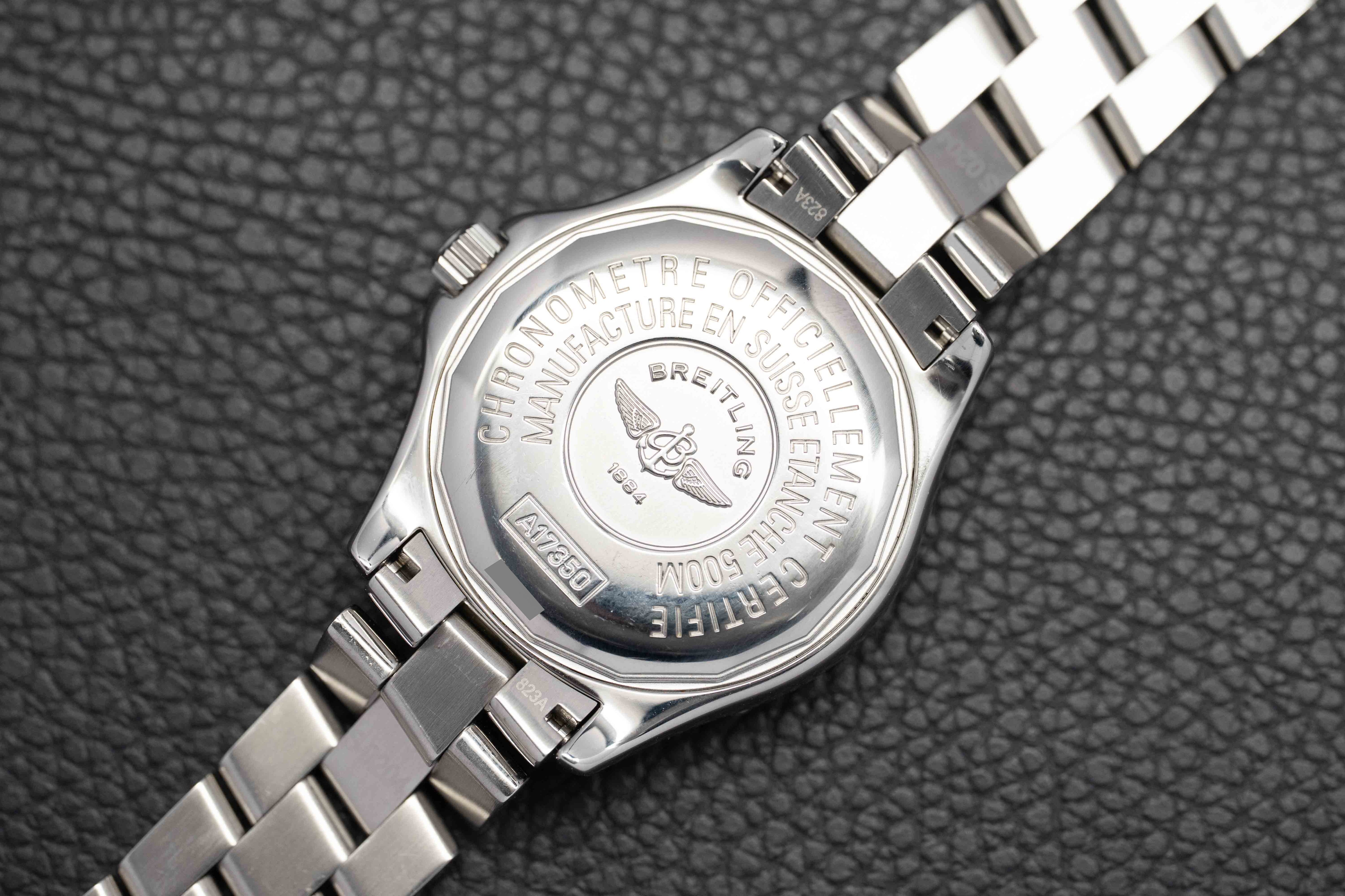 Breitling Colt Ocean A17350 Blue Dial 2004