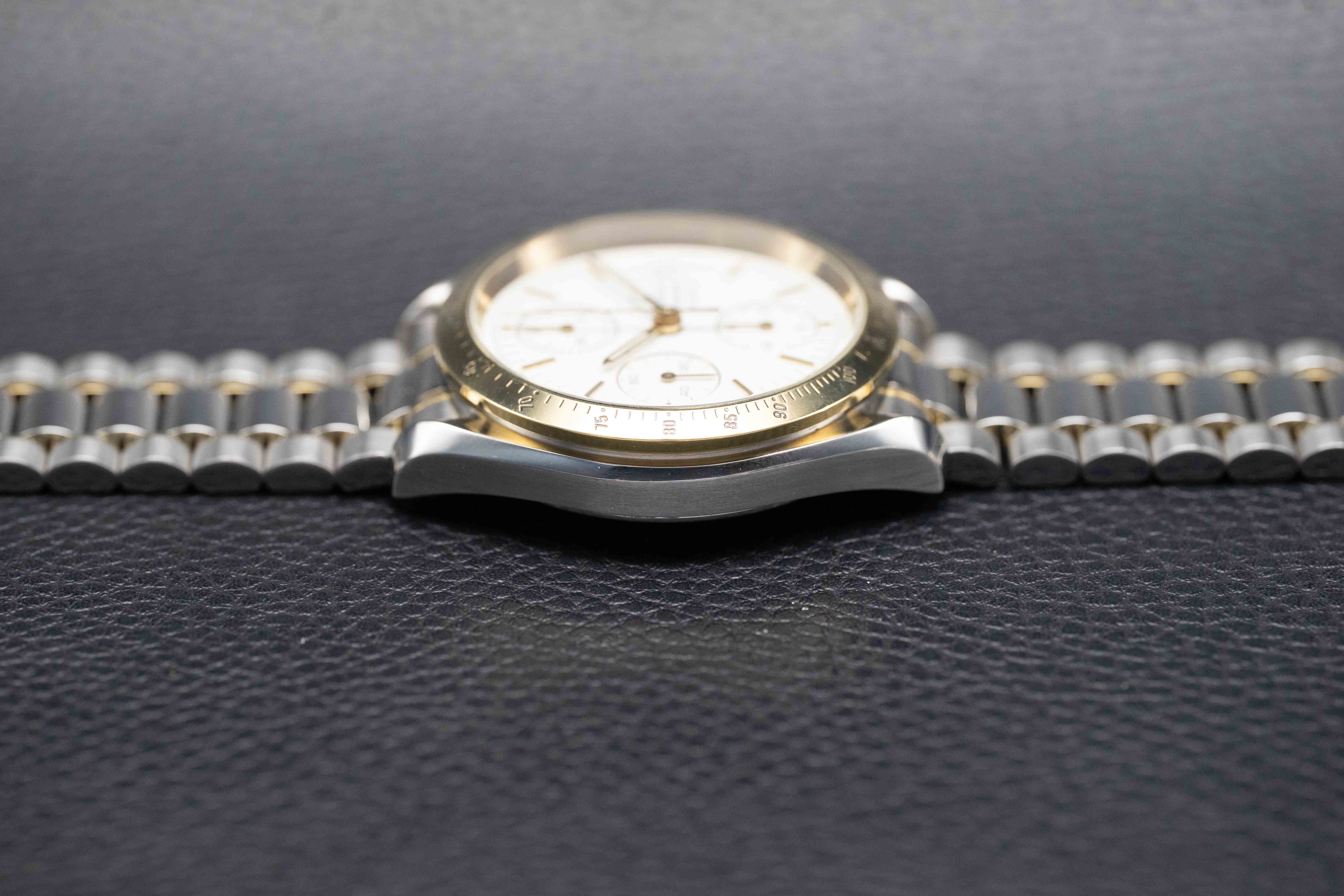 Omega Speedmaster Date 3311.20 Steel/Gold 1999 Papers