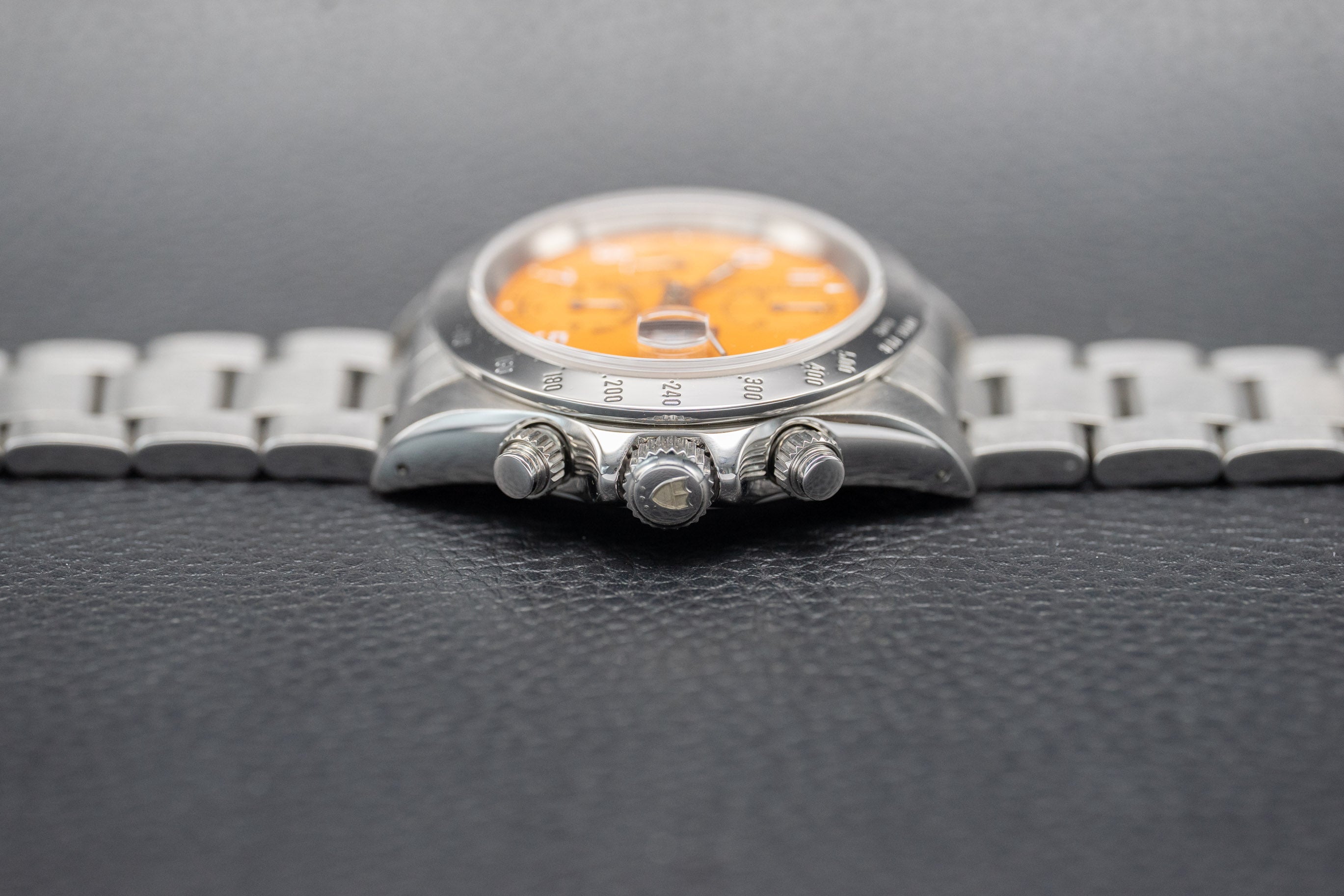 Tudor Prince Date 79280 Orange Fullset 2001 Box+Papers