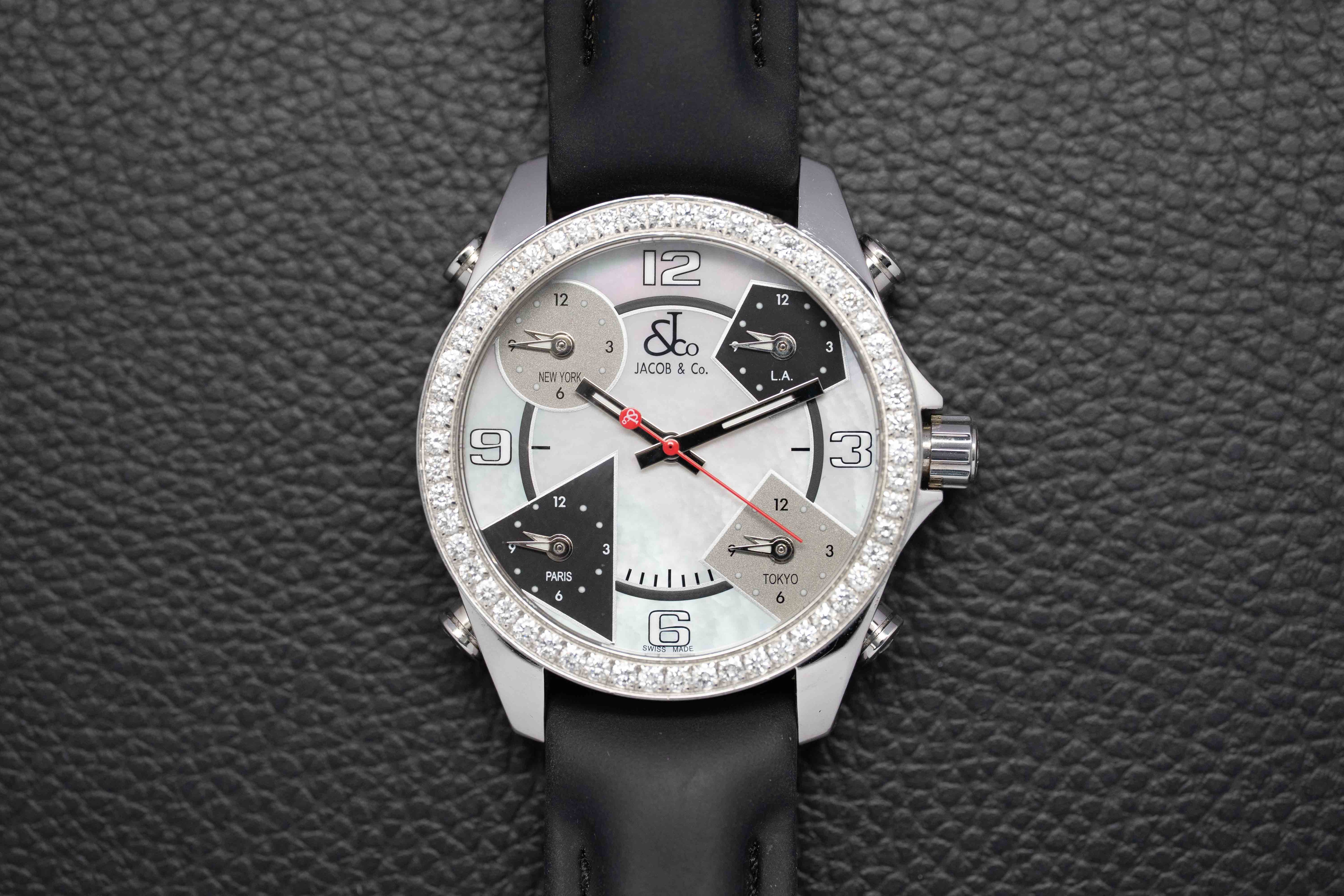 Jacob & CO 5 Time Zones A825 Diamonds