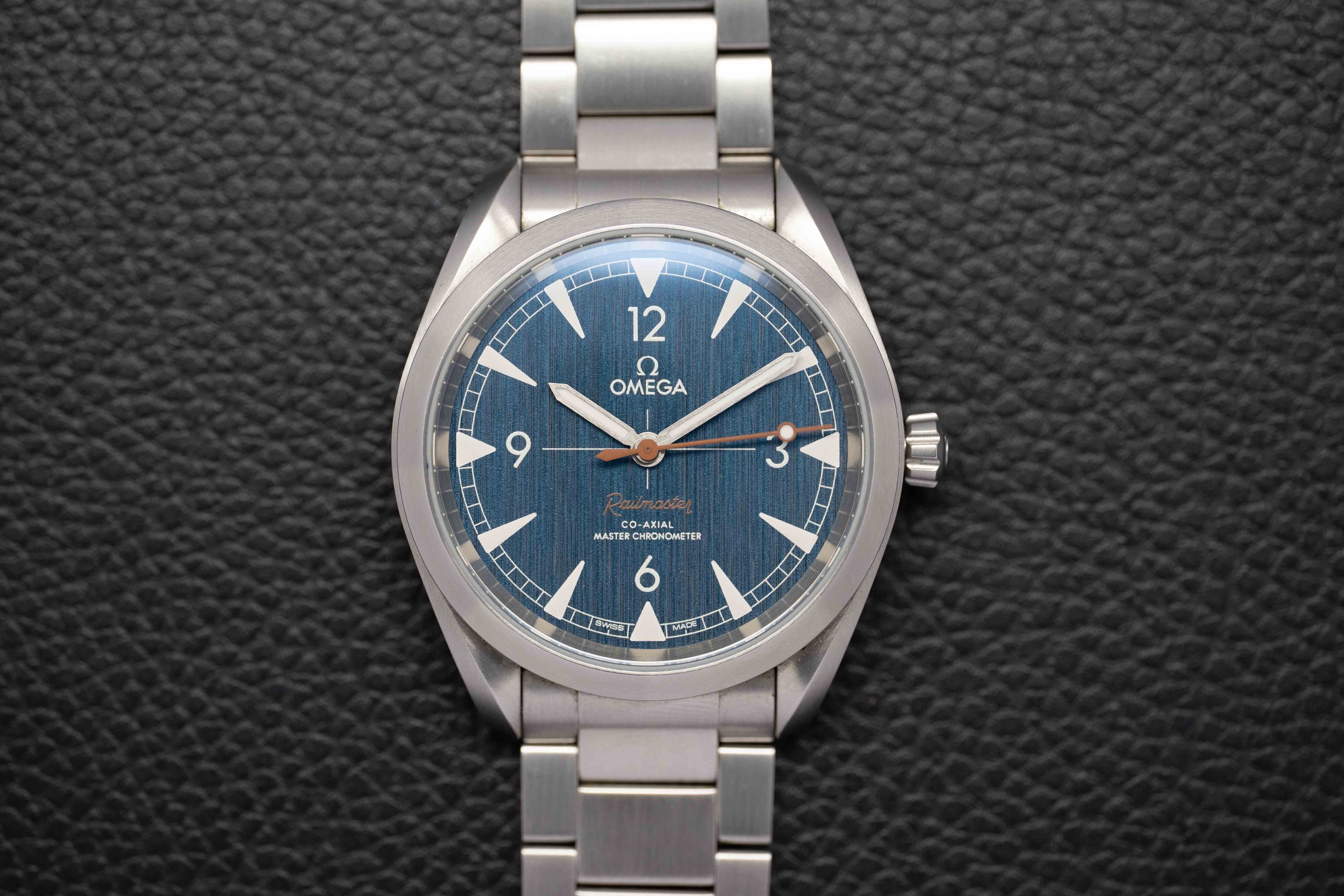 Omega Seamaster Railmaster 220.10.40.20.03.001 Complete Set 2023 Box + Papers