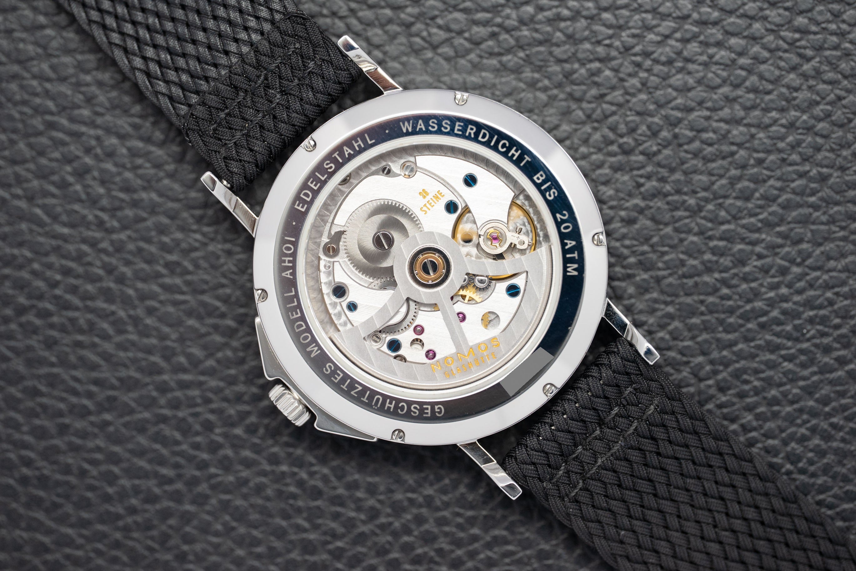Nomos Ahoy 556 Fullset 2017 Box+Papers