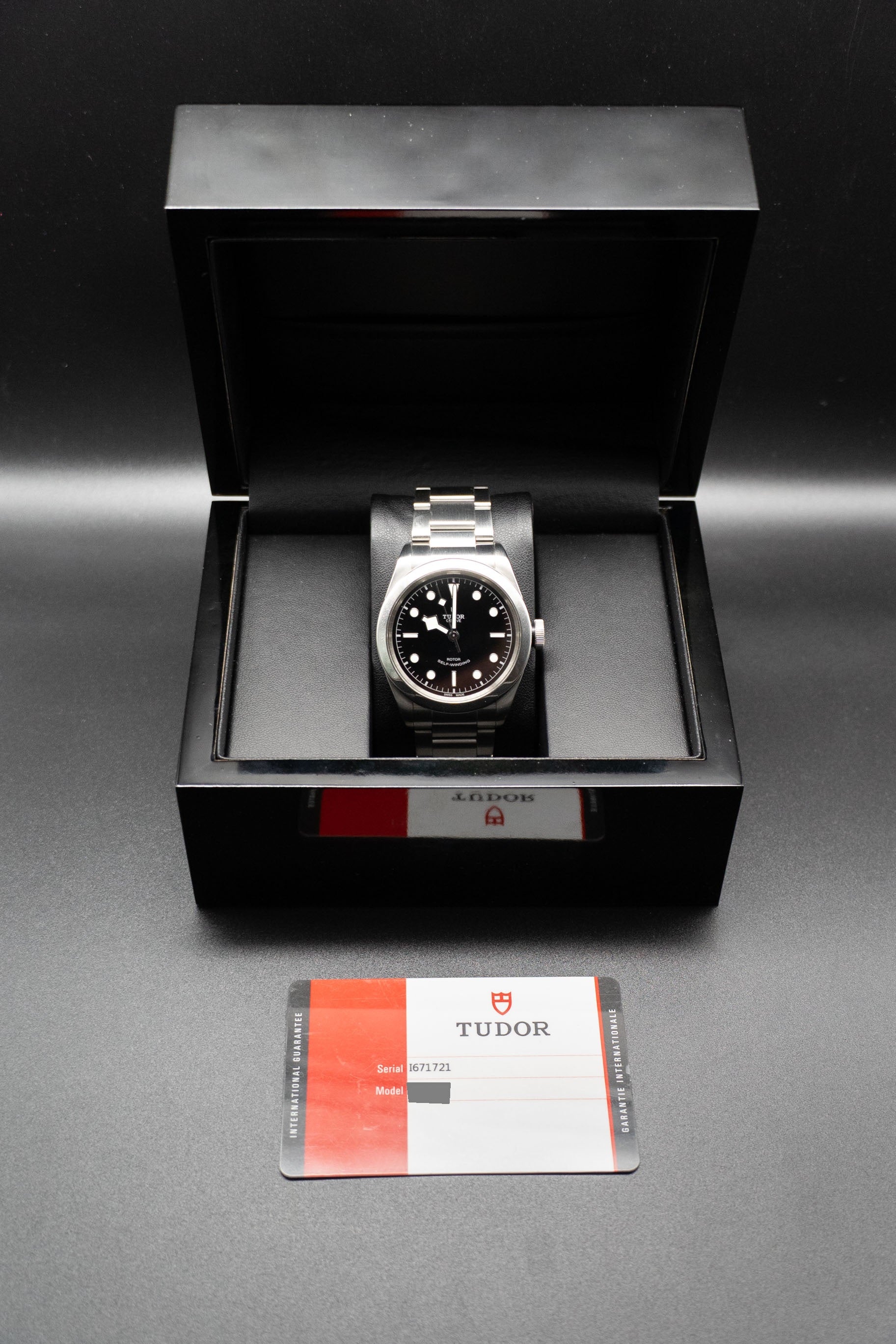Tudor Black Bay 79540 Papers 2020