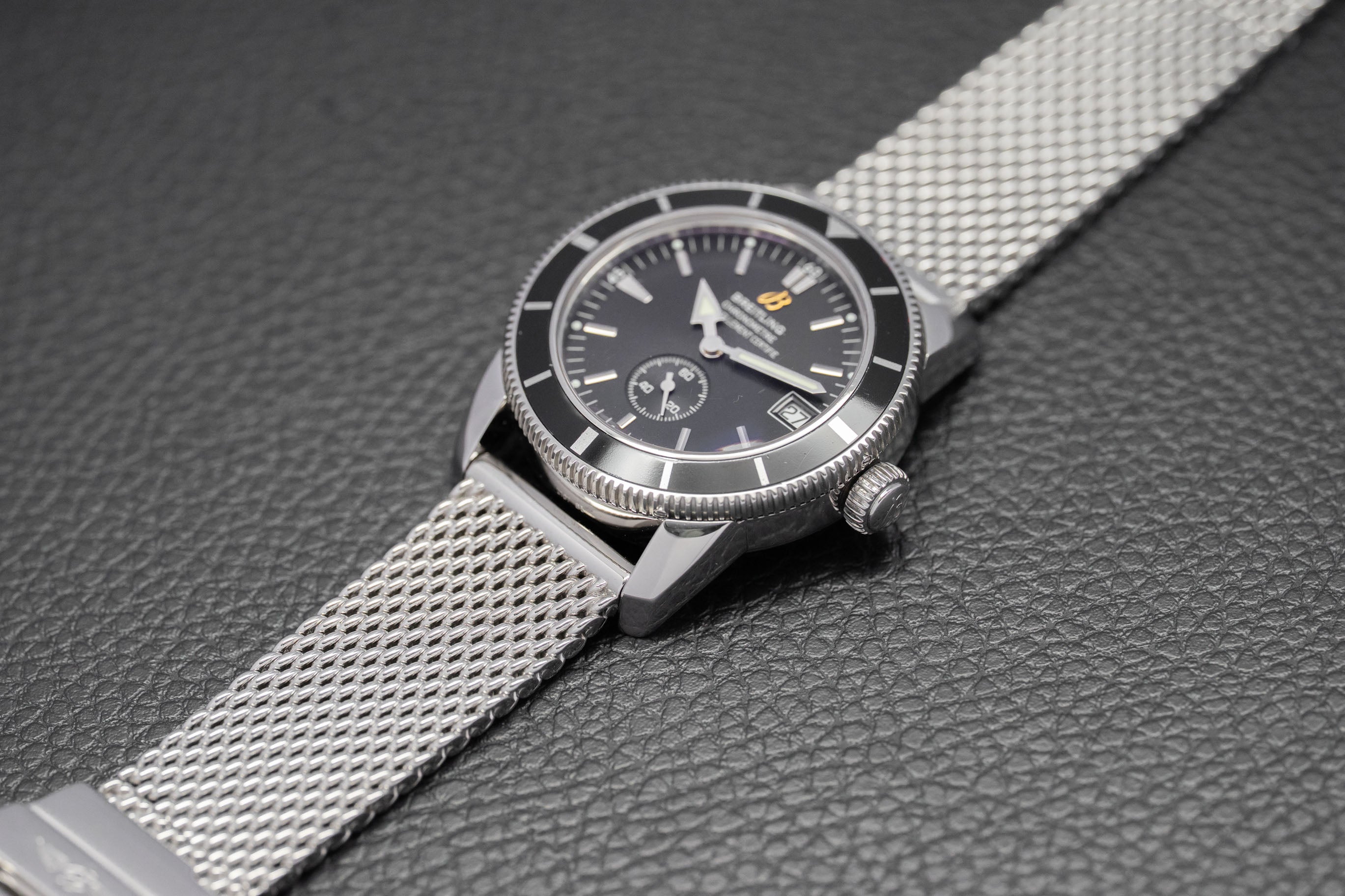 Breitling Superocean Heritage A37320 Black Dial 2007 Papers