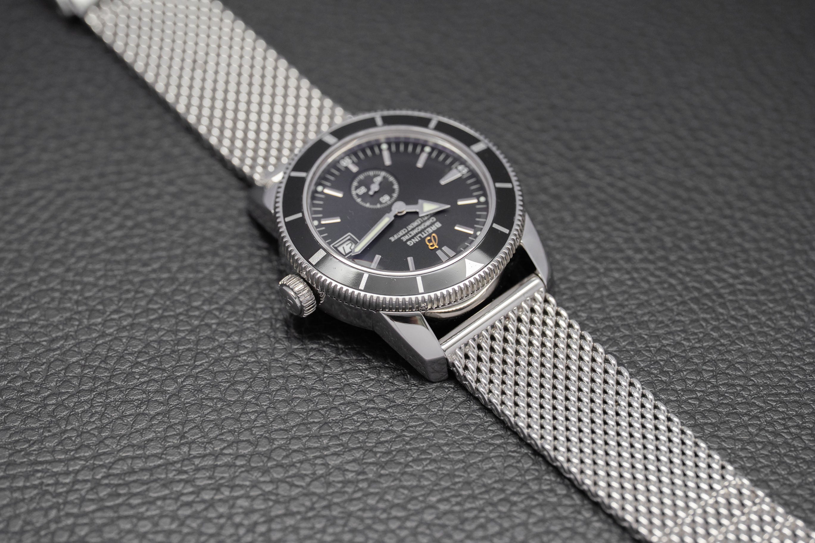 Breitling Superocean Heritage A37320 Black Dial 2007 Papers