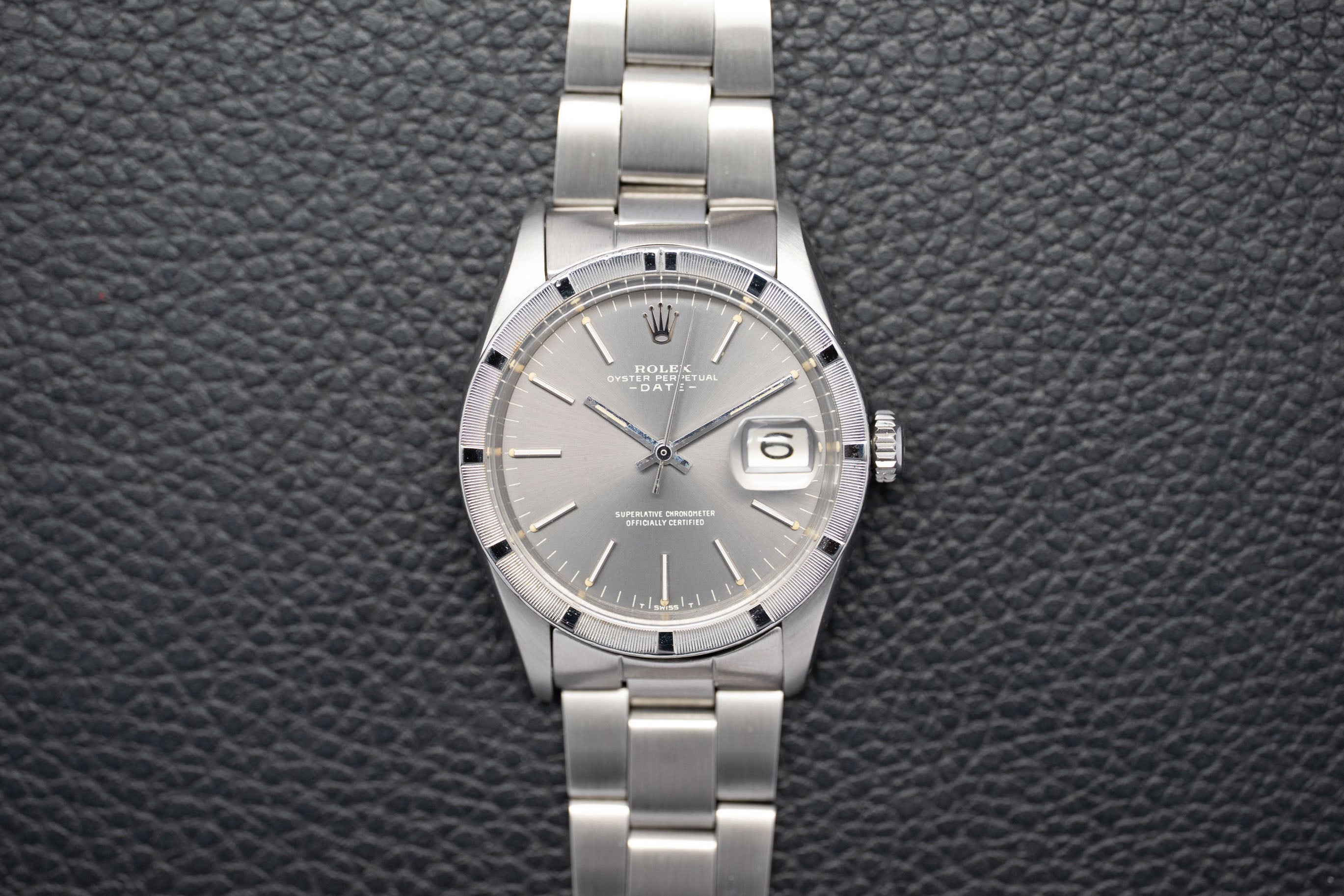 Rolex Date 1501 Gray Dial 1969