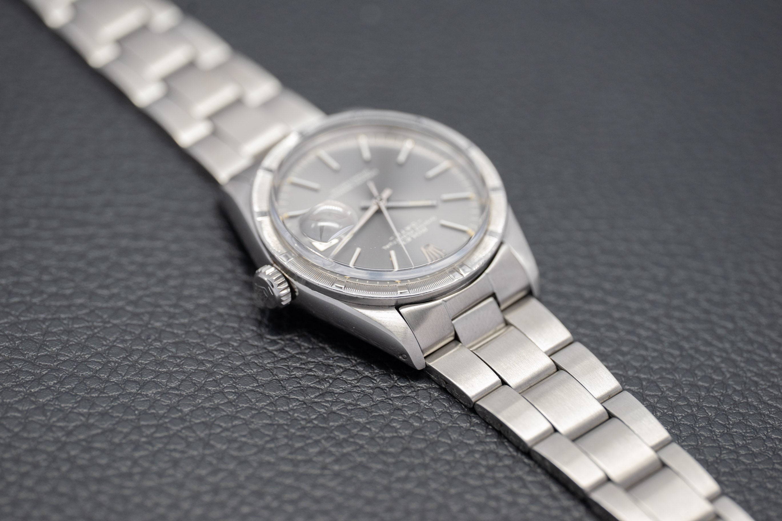 Rolex Date 1501 Gray Dial 1969