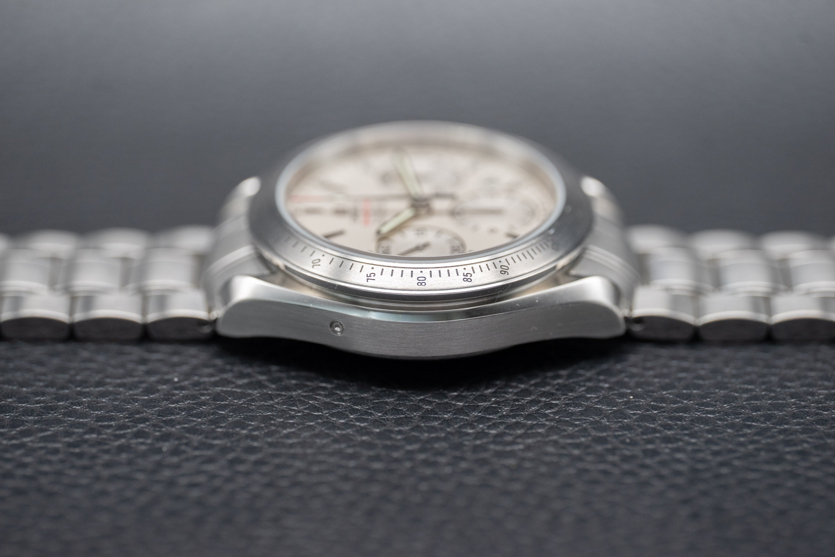 Omega Speedmaster Date 323.10.40.40.02.001 White Dial 2014