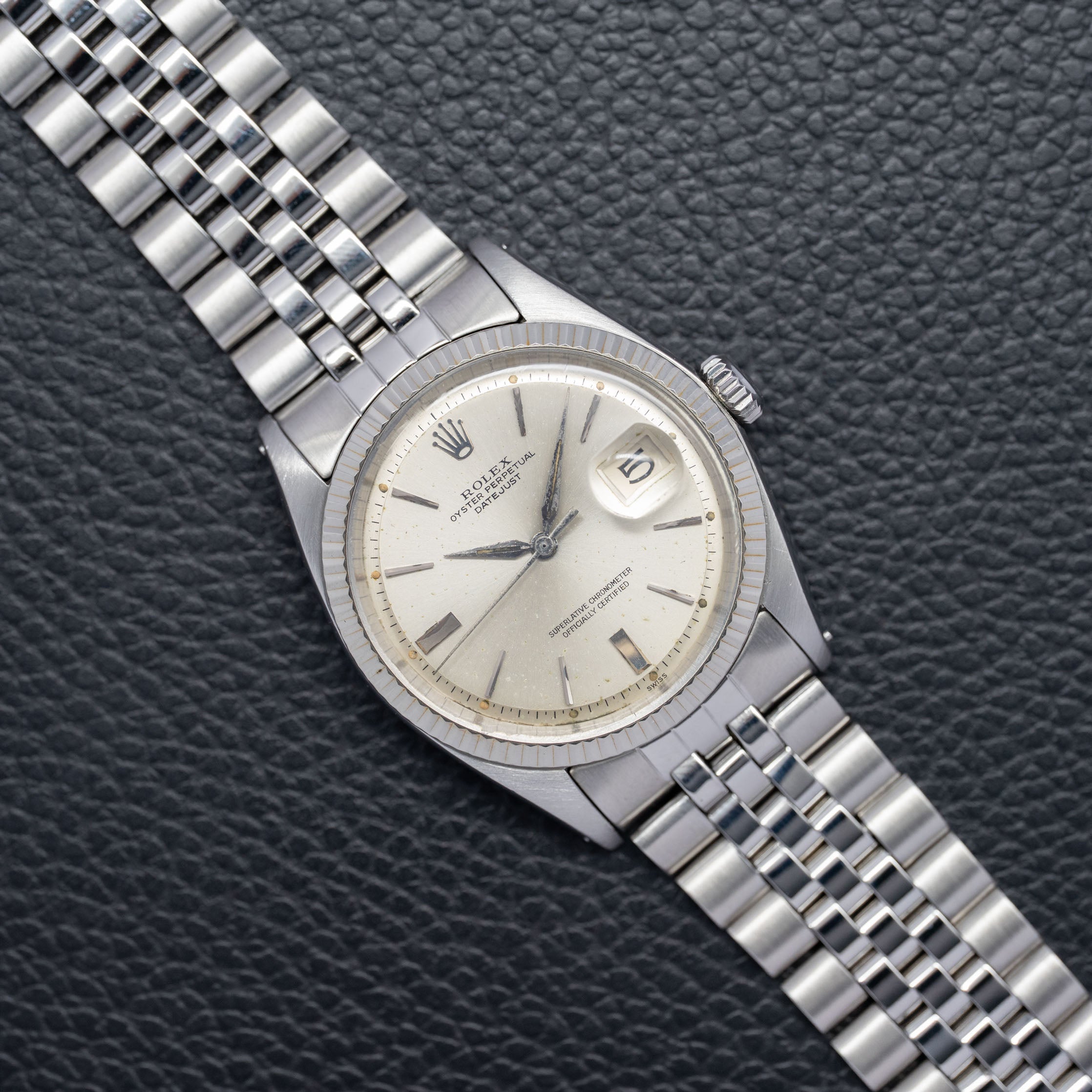Rolex Datejust 1601 Silver Dial 1962