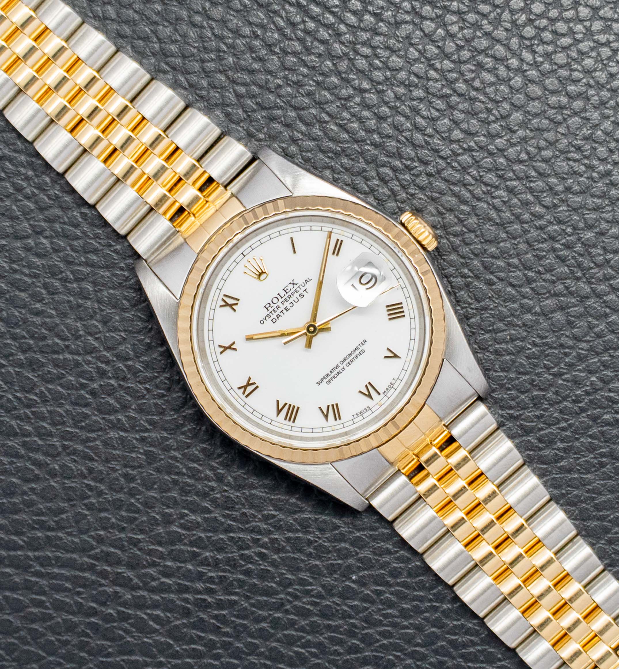 Rolex Datejust 16233 White Dial 1992