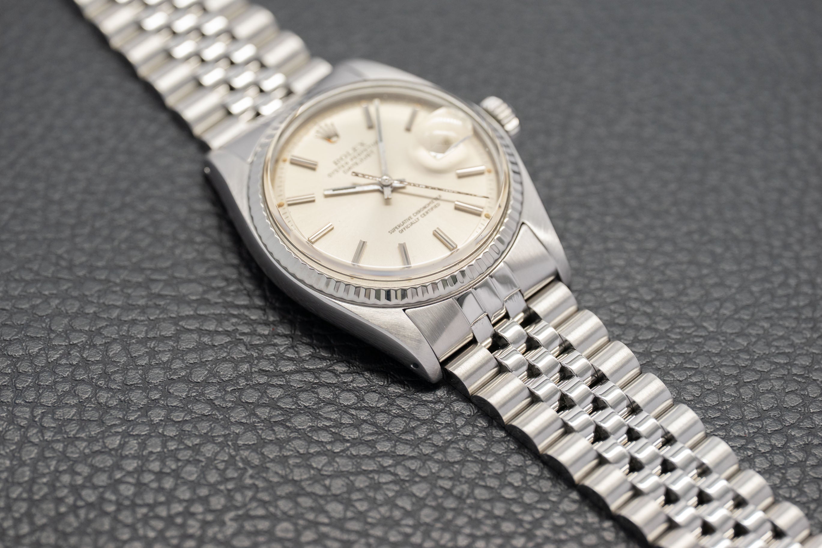 Rolex Datejust 1601 Silver Dial 1978