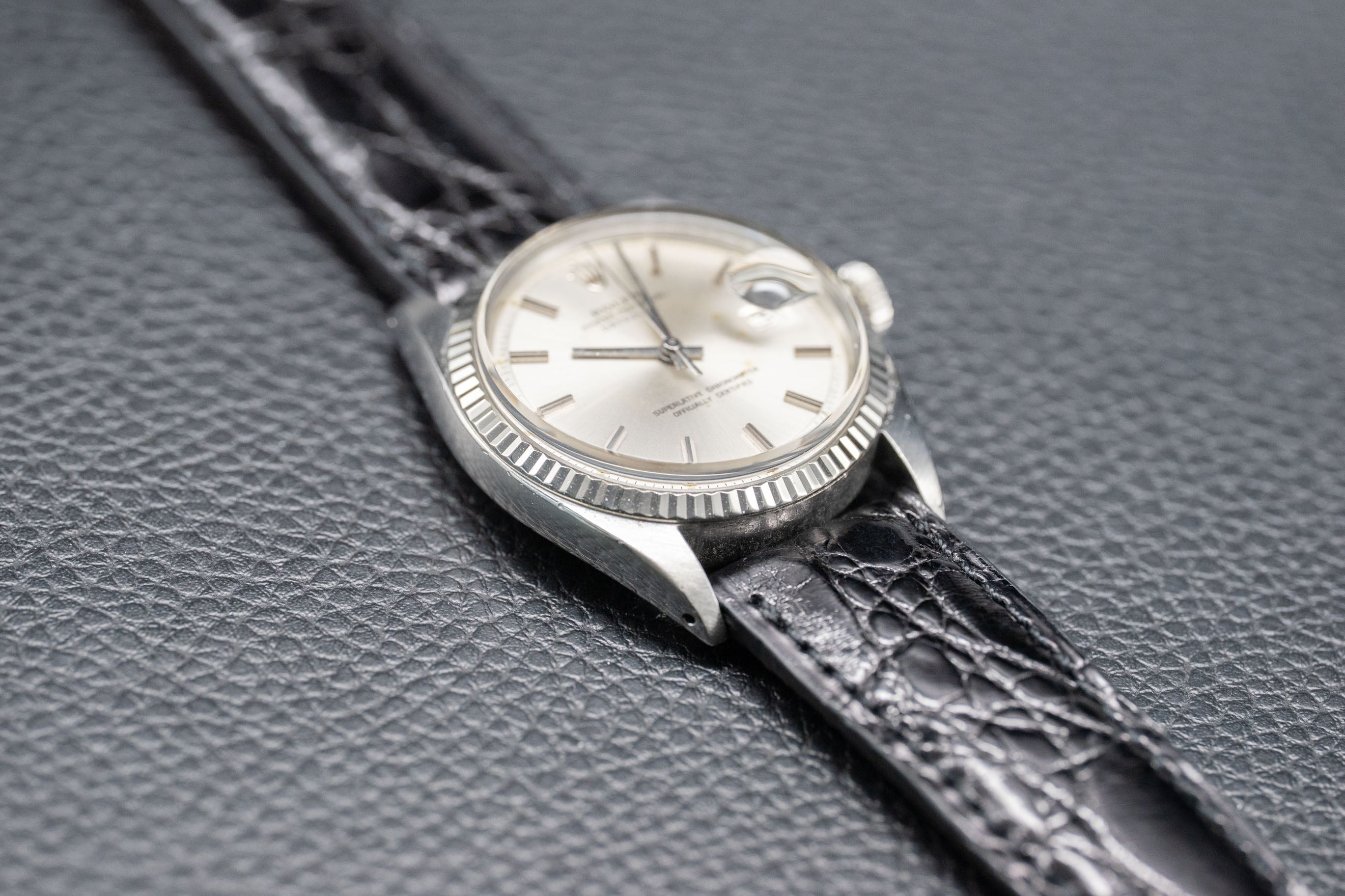 Rolex Datejust 1601 Silver Dial 1972