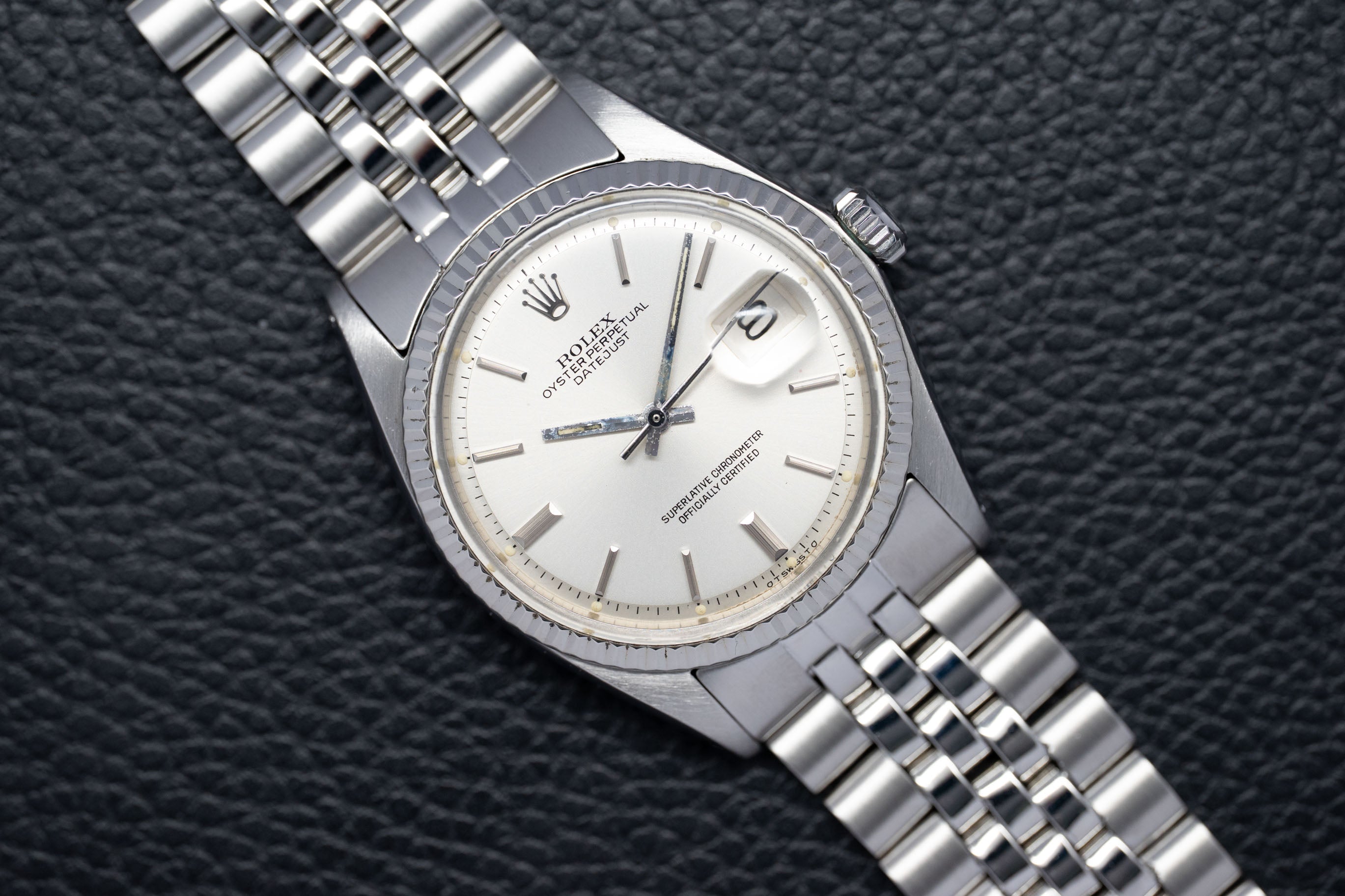 Rolex Datejust 1601 Silver Dial 1972
