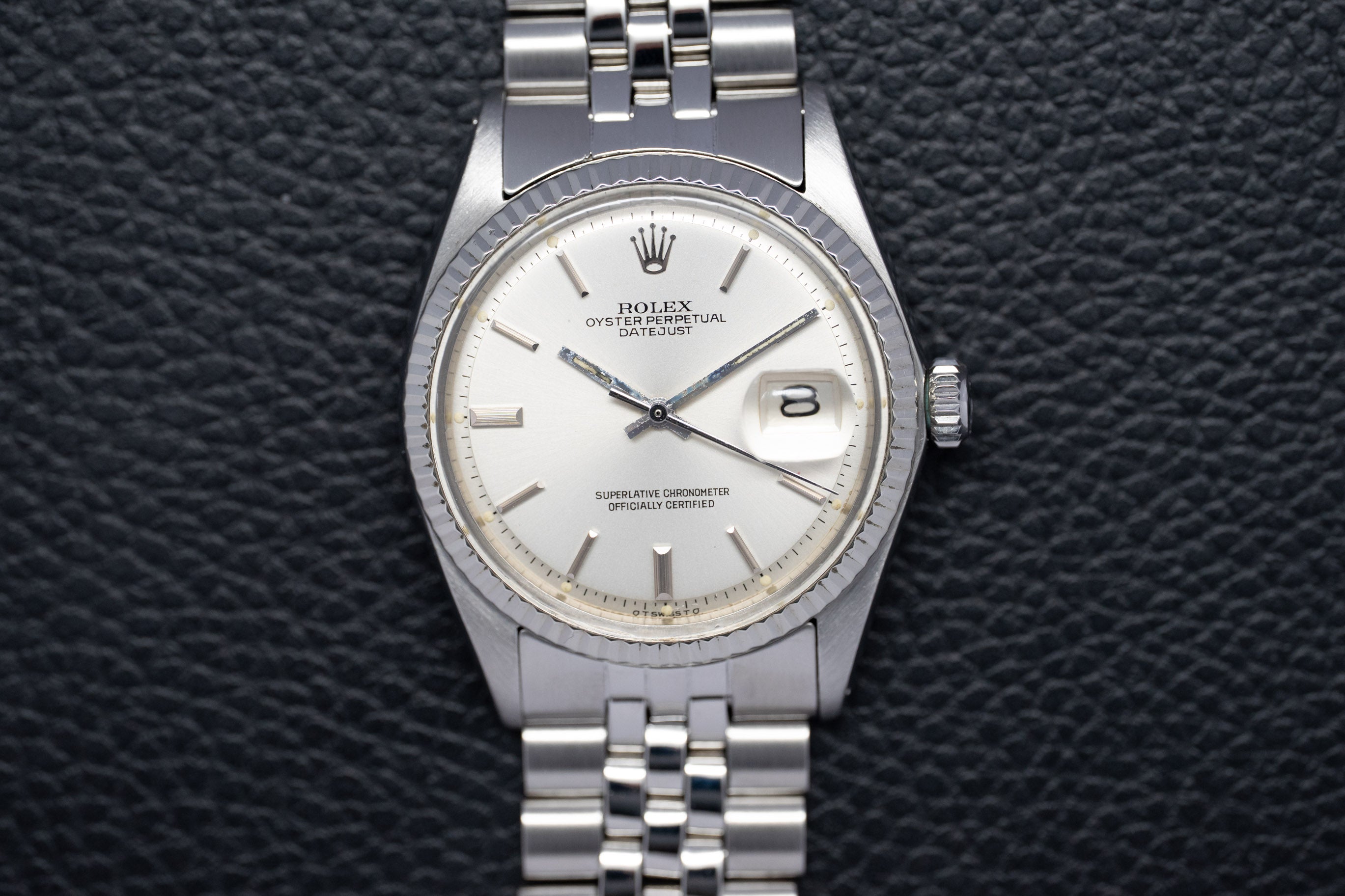 Rolex Datejust 1601 Silver Dial 1972