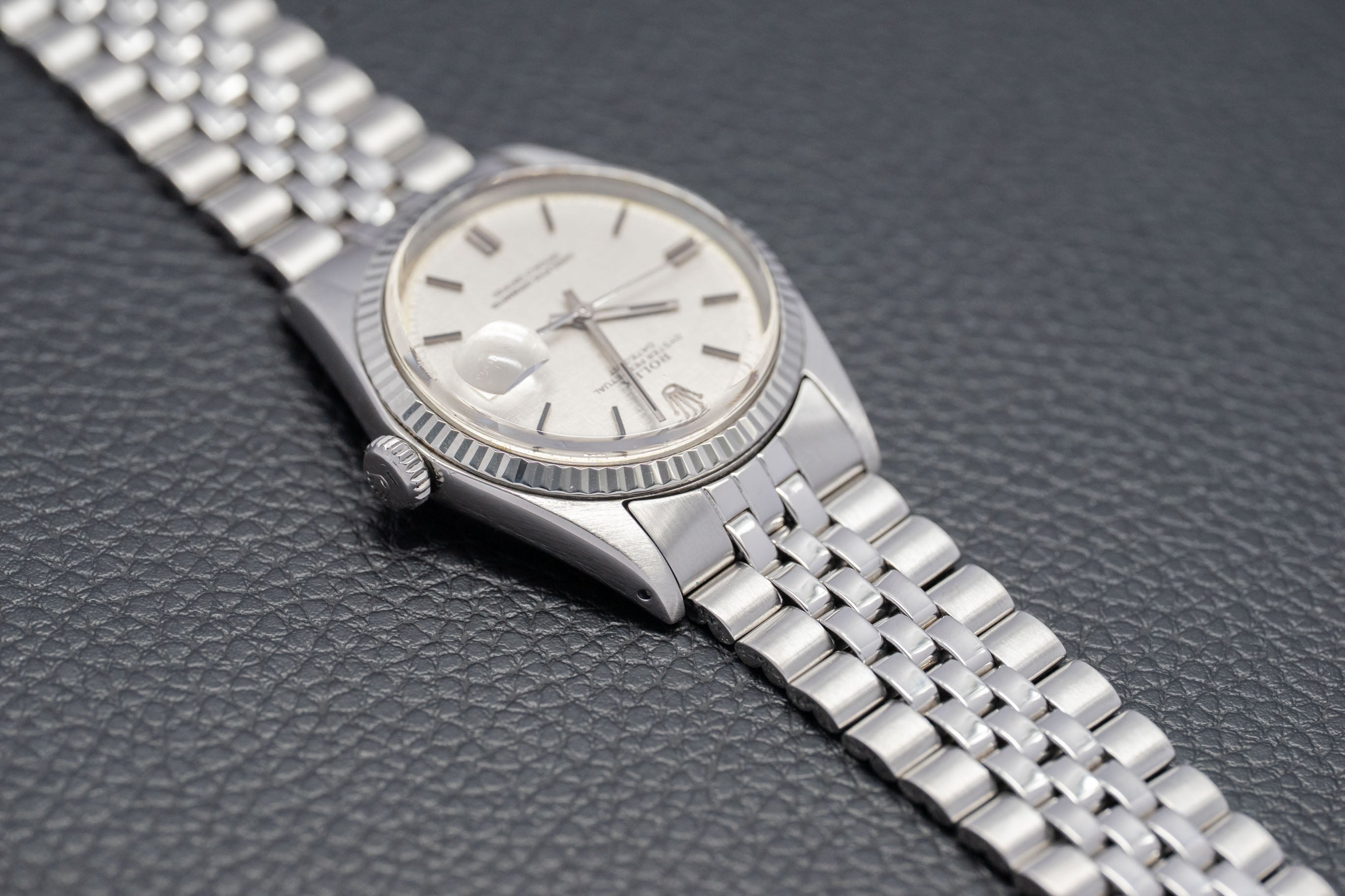 Rolex Datejust 1601 Linen Dial 1969