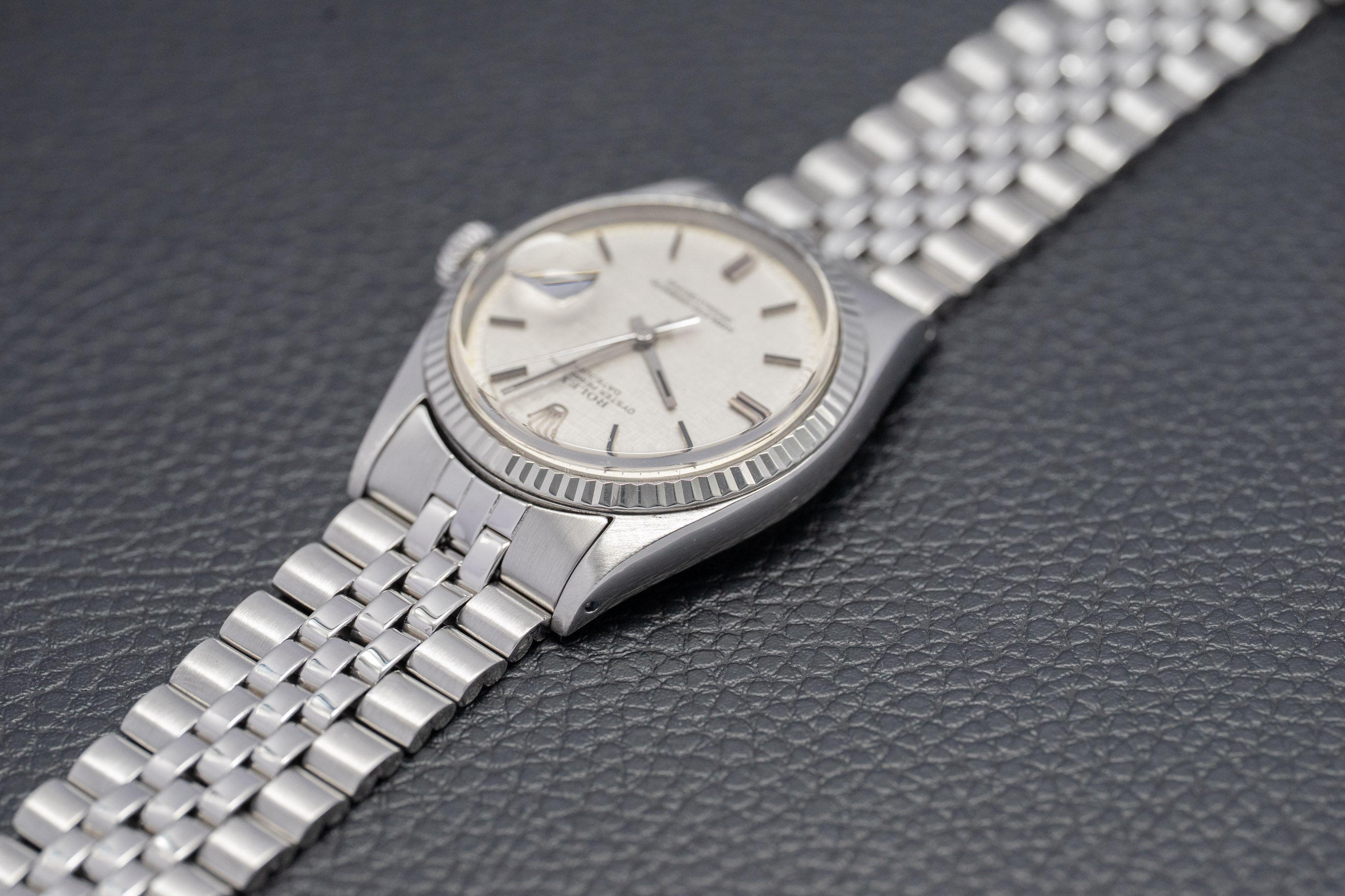 Rolex Datejust 1601 Linen Dial 1969
