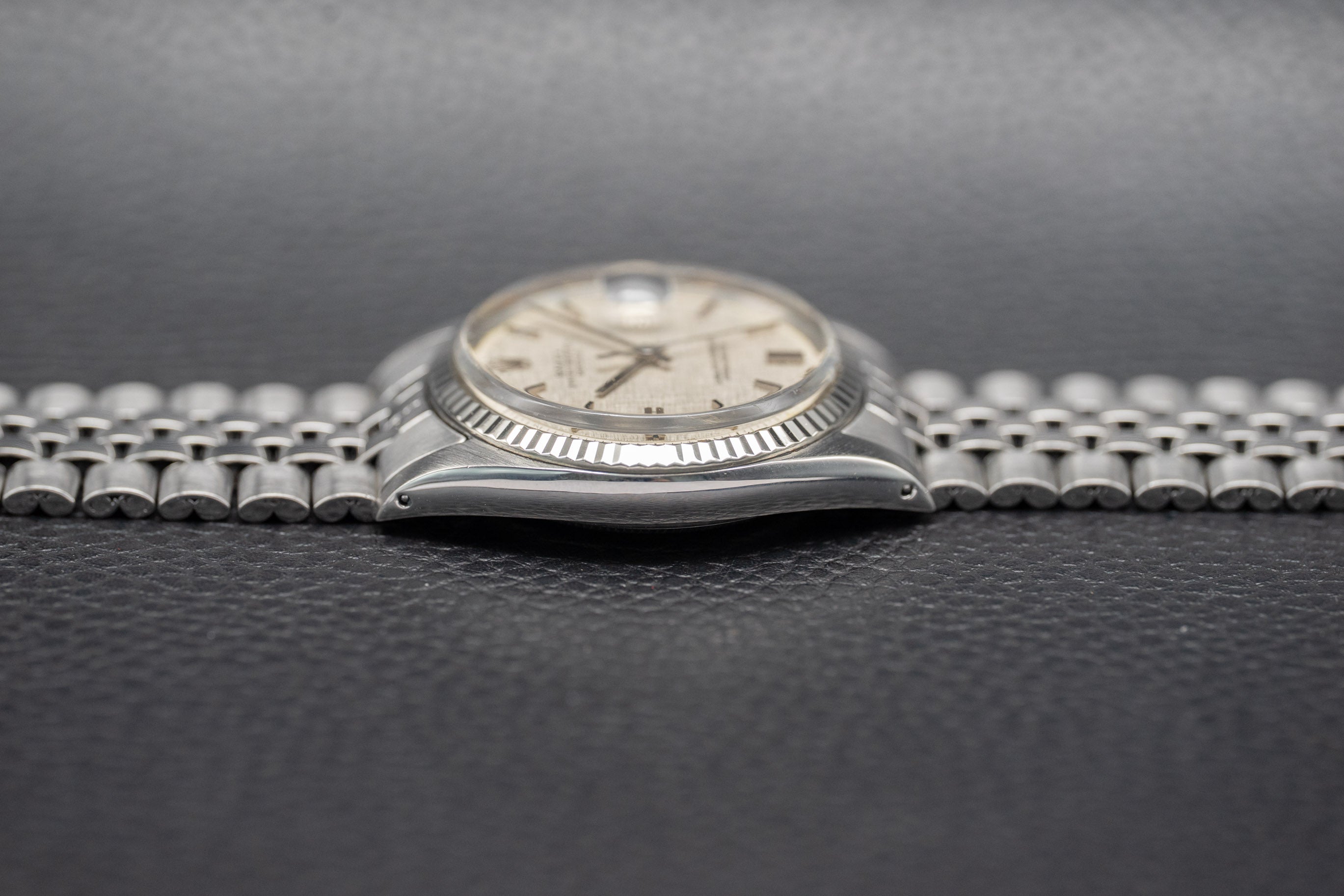 Rolex Datejust 1601 Linen Dial 1969