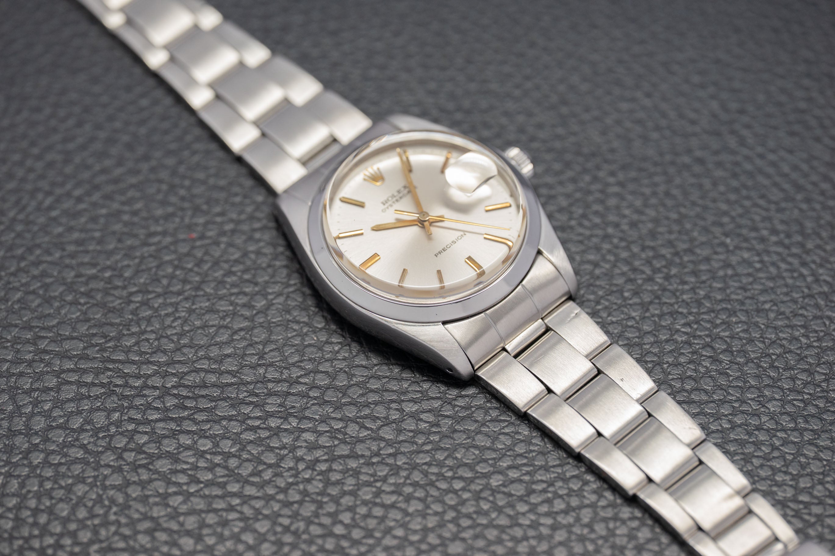 Rolex Oyster Date 6694 Silver Dial 1978