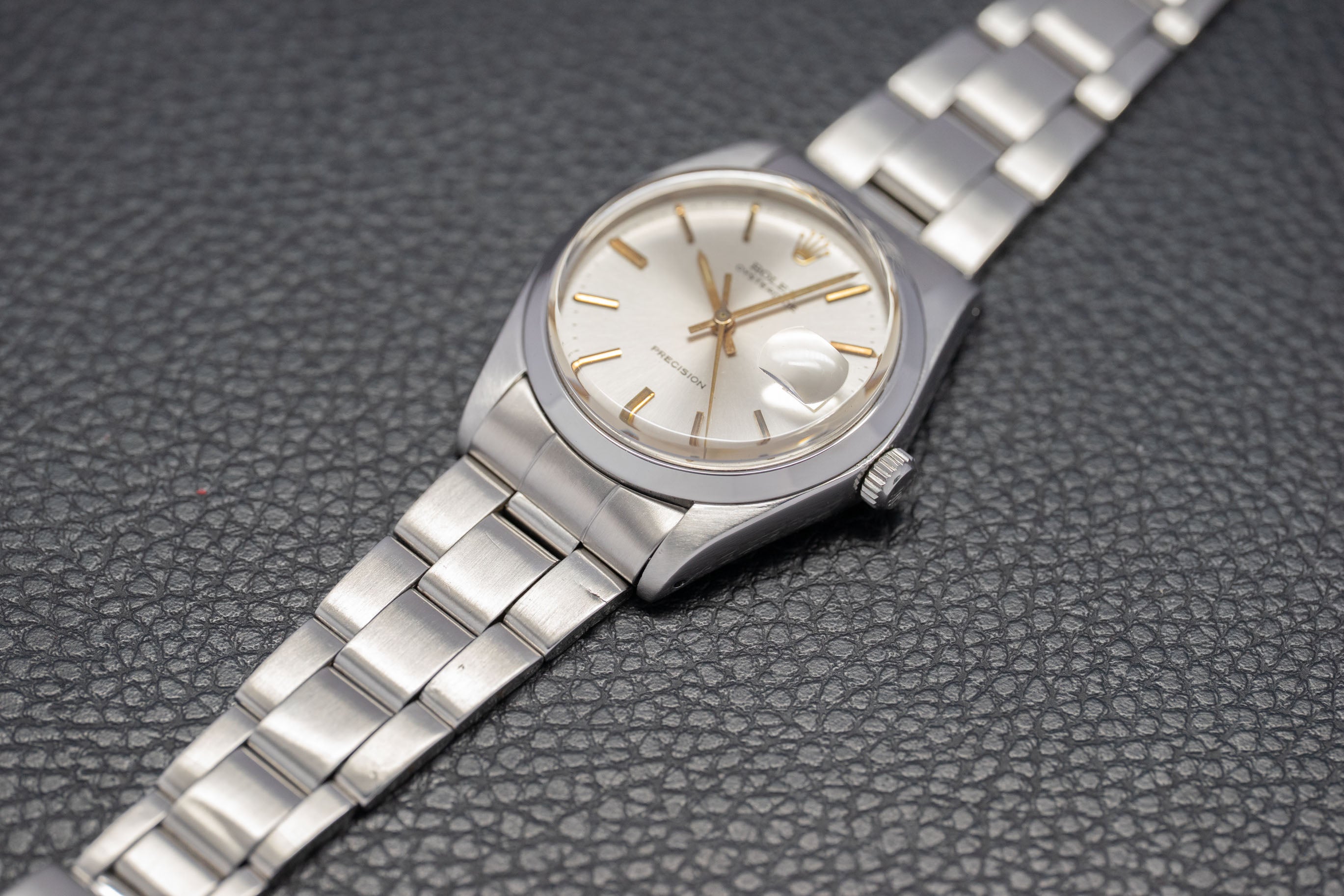 Rolex Oyster Date 6694 Silver Dial 1978