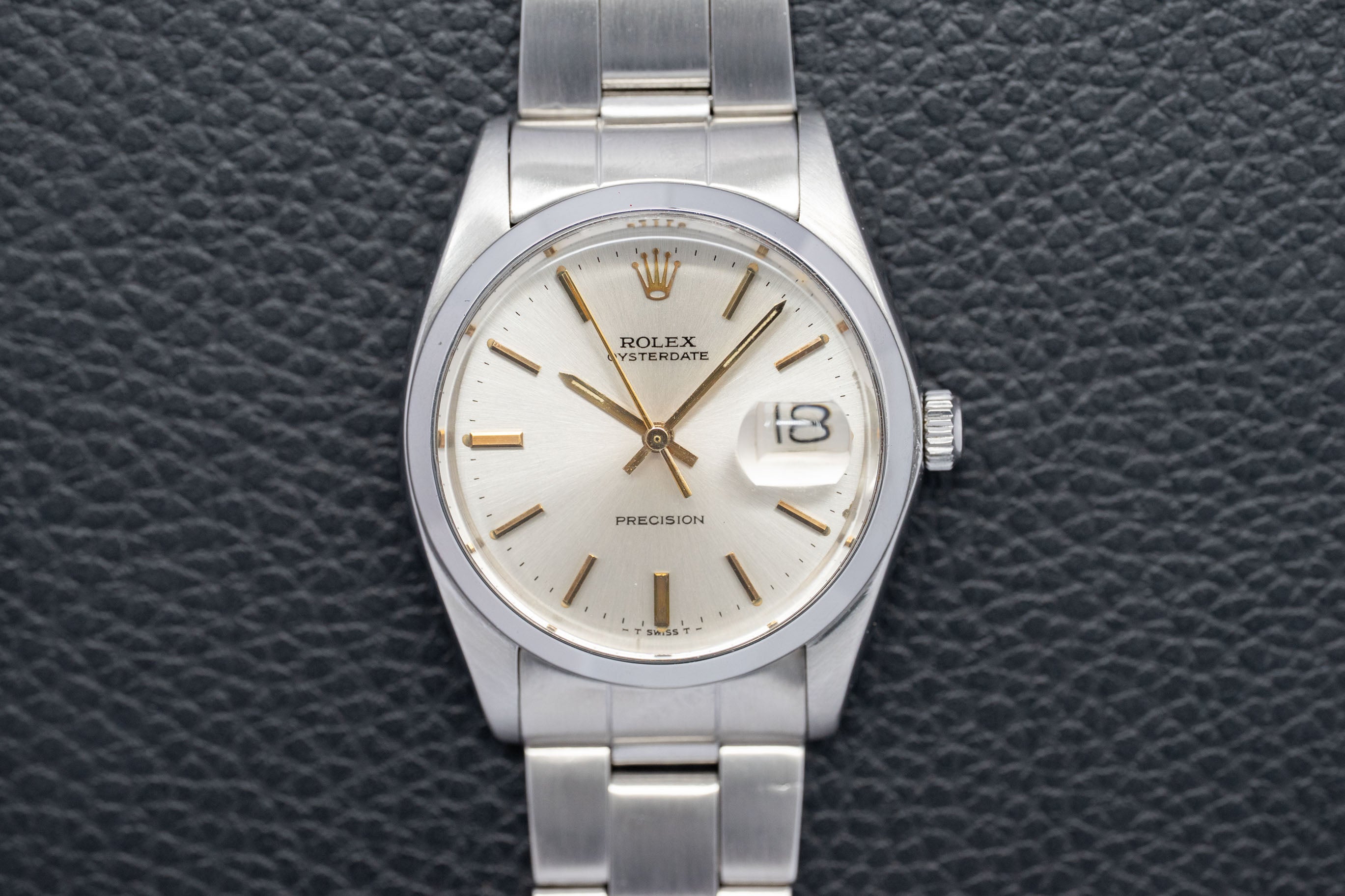 Rolex Oyster Date 6694 Silver Dial 1978
