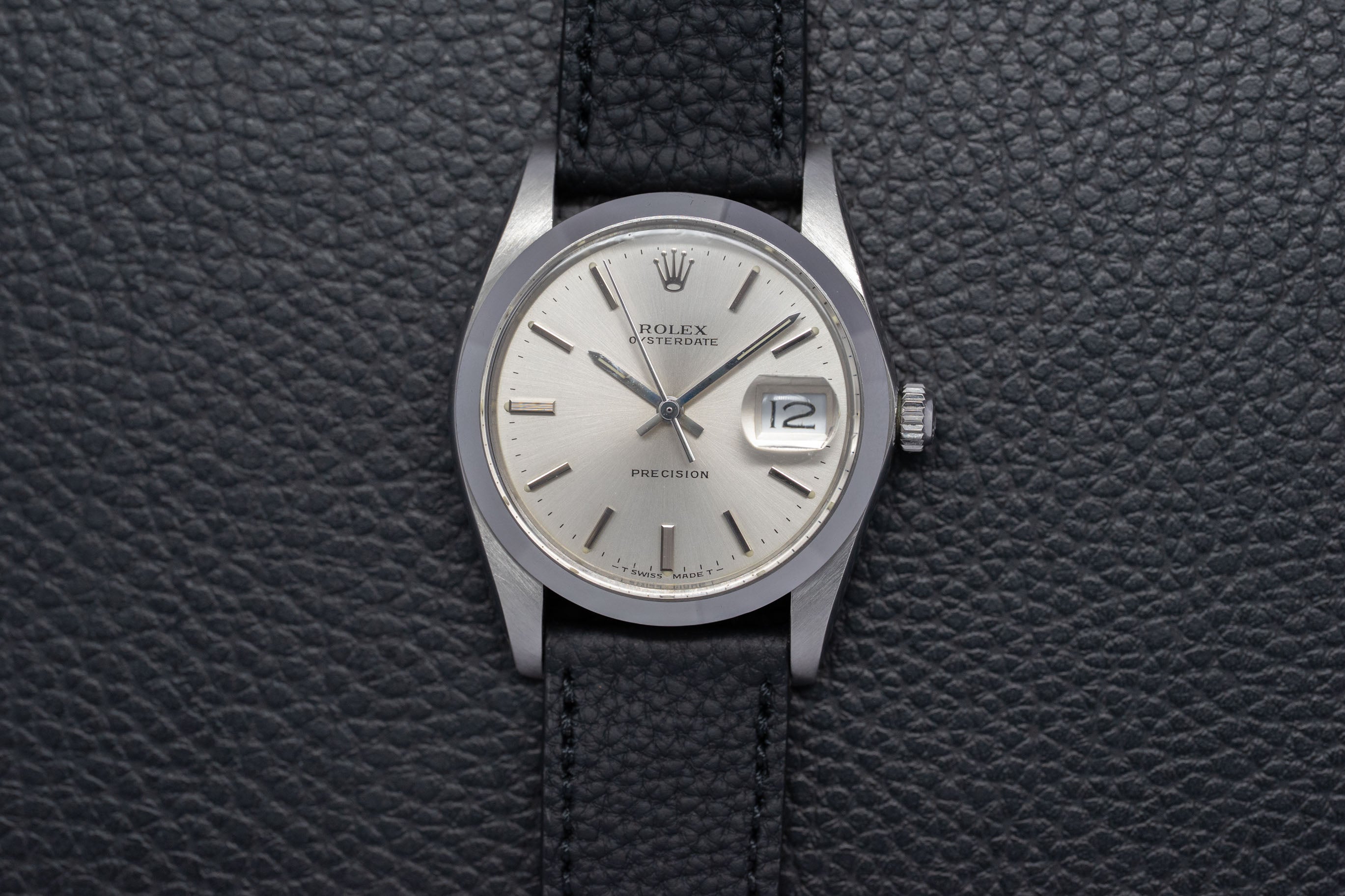 Rolex Oyster Date 6694 Silver Dial 1985