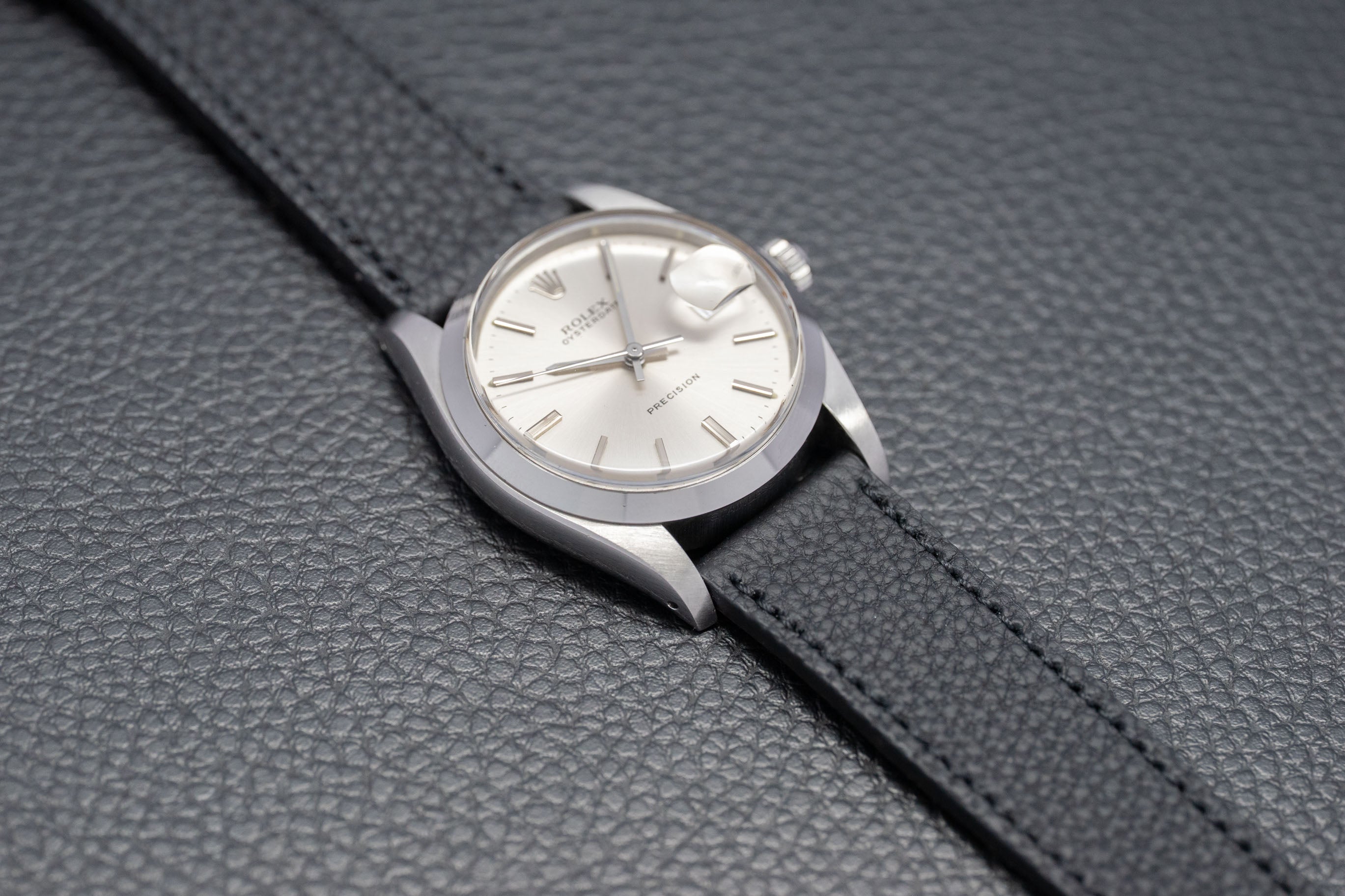 Rolex Oyster Date 6694 Silver Dial 1985