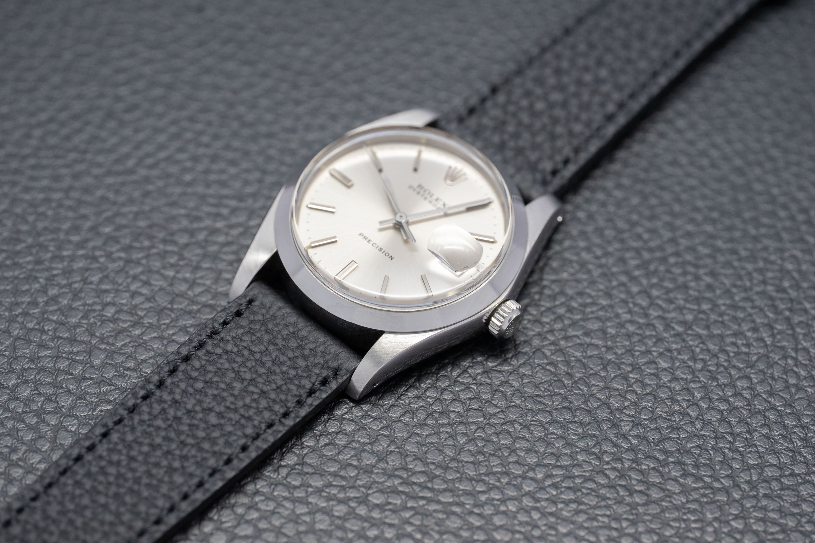 Rolex Oyster Date 6694 Silver Dial 1985