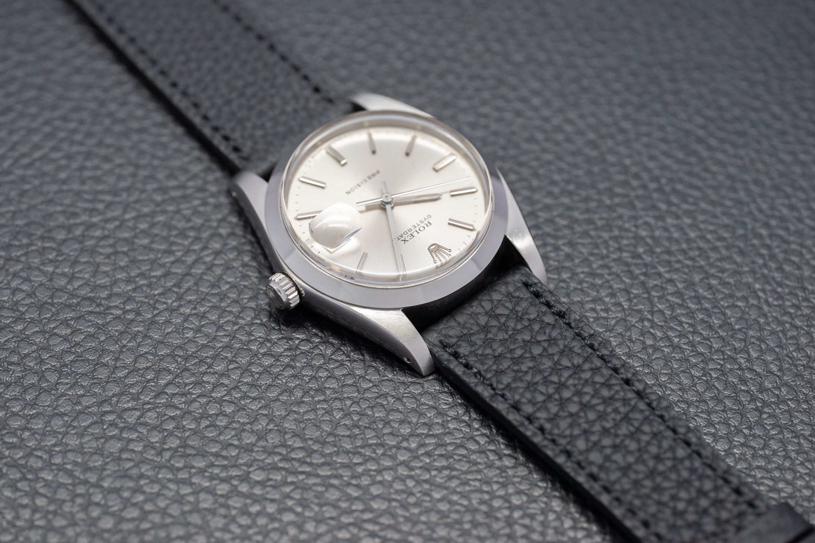 Rolex Oyster Date 6694 Silver Dial 1985