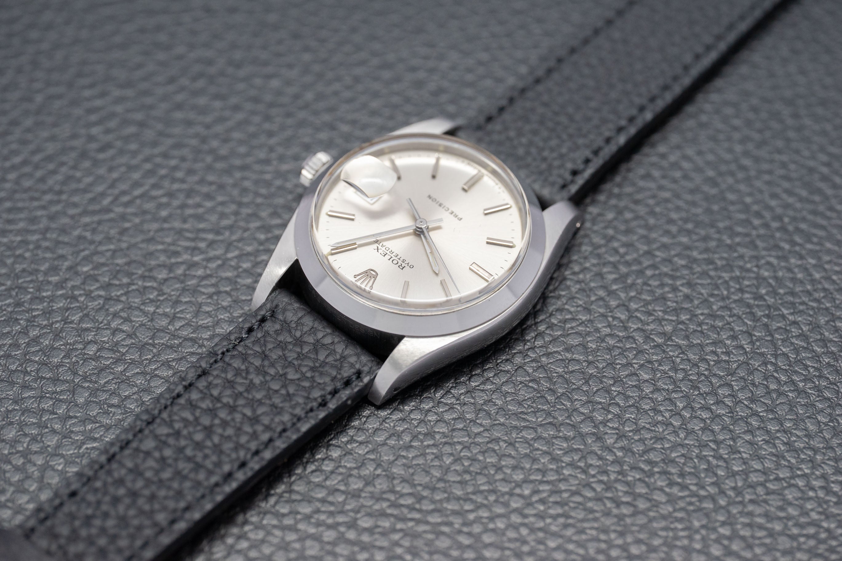Rolex Oyster Date 6694 Silver Dial 1985