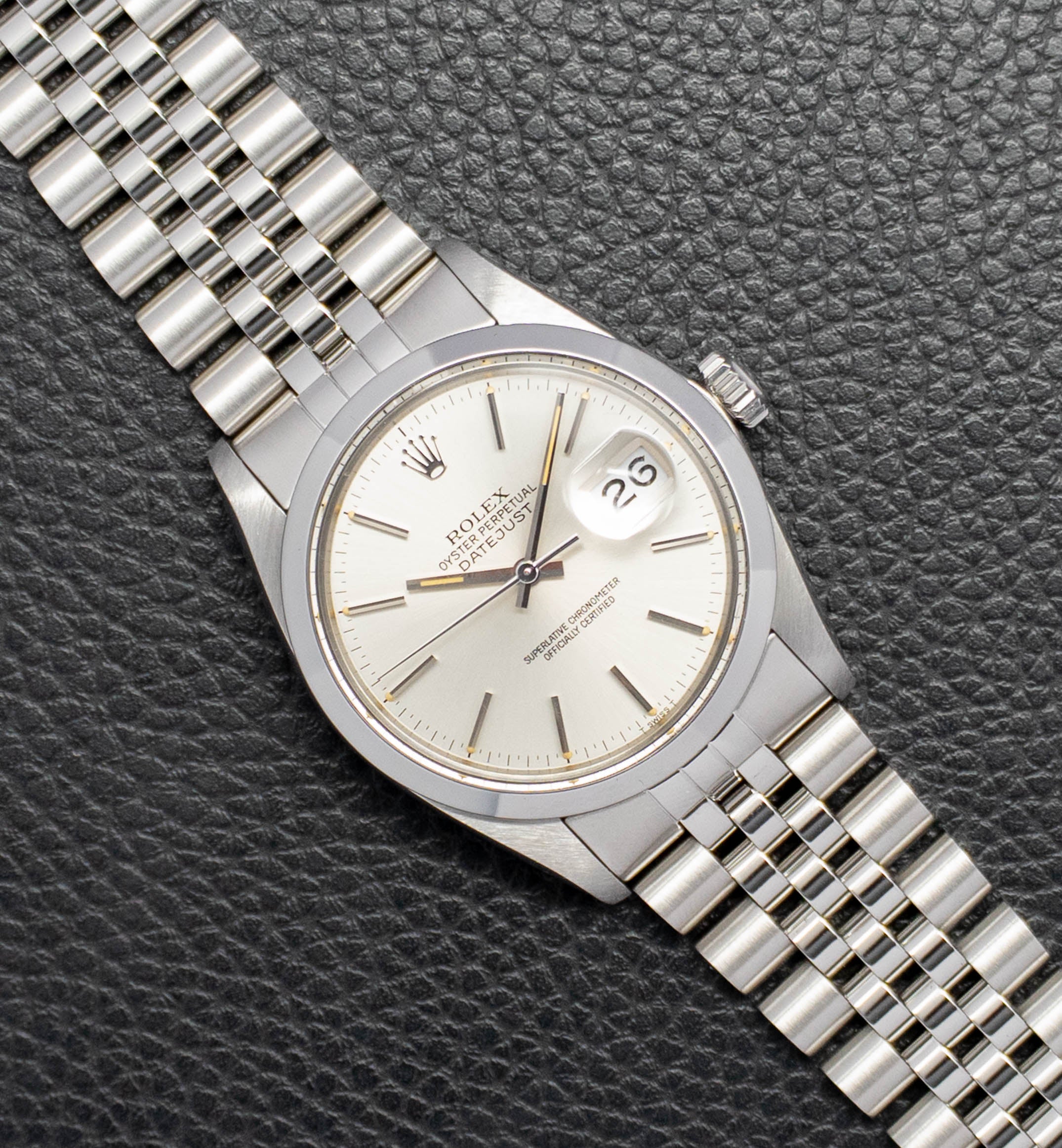 Rolex Datejust 16000 Silver Dial 1982