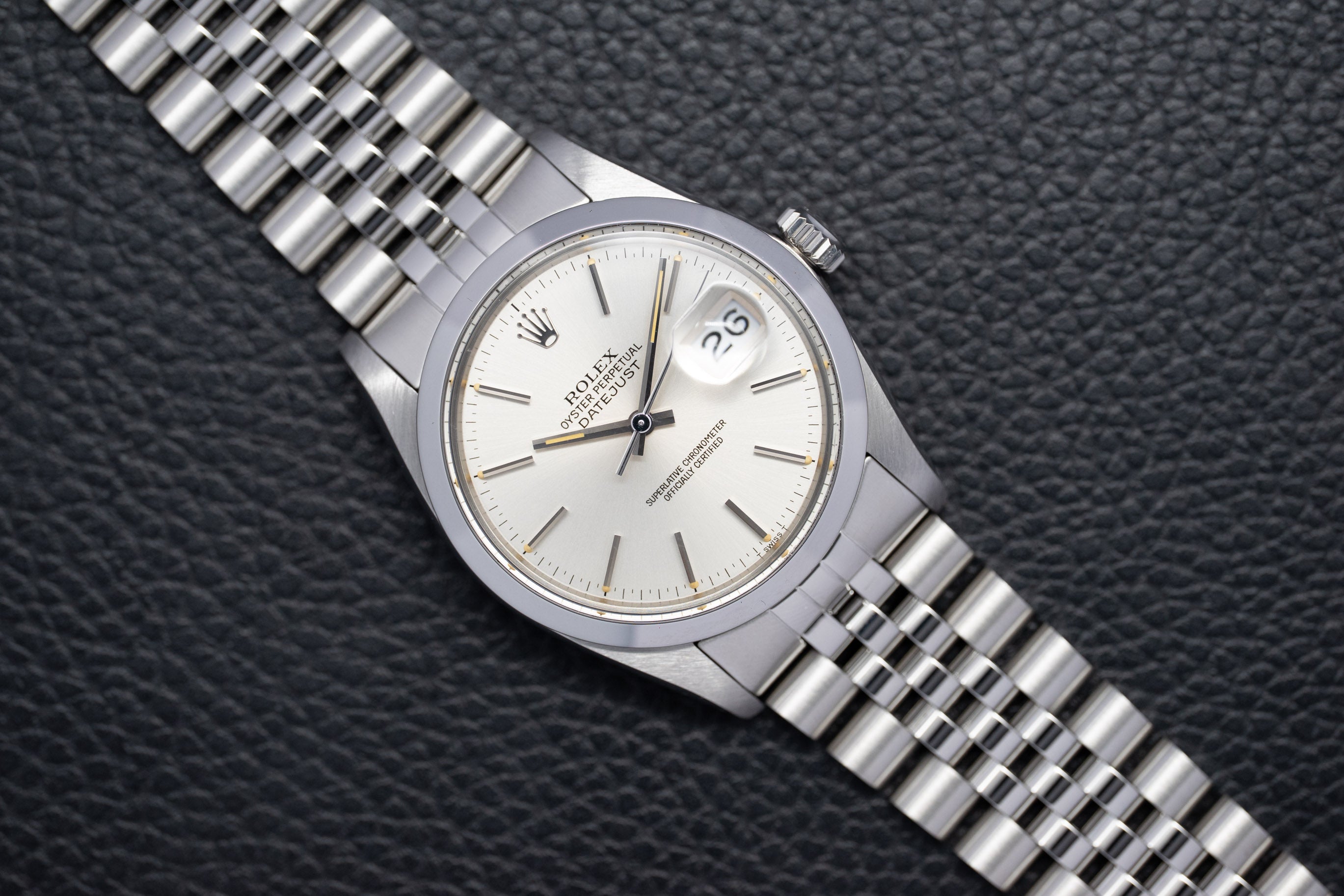 Rolex Datejust 16000 Silver Dial 1982