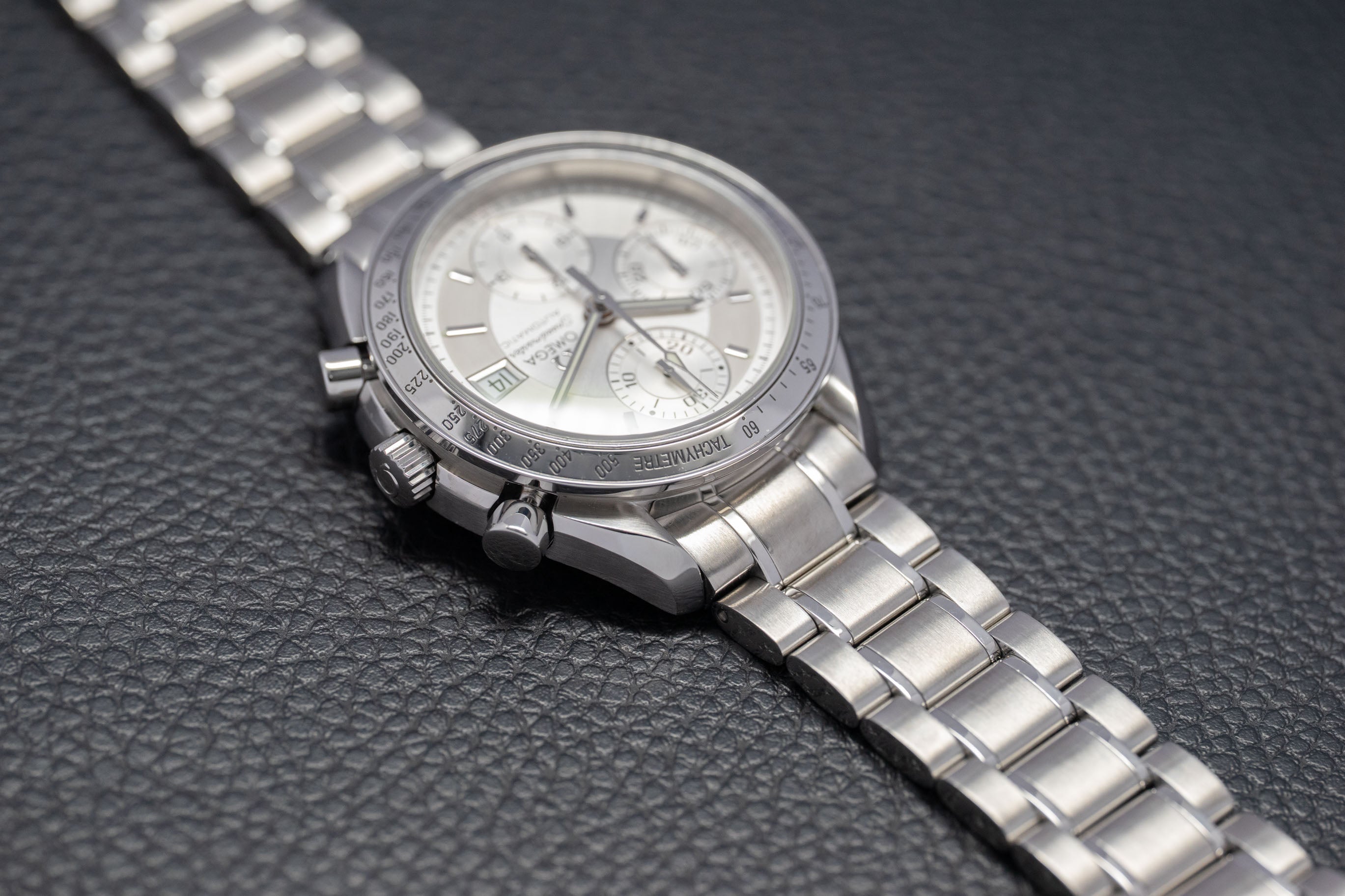Omega Speedmaster Date 3513.30 Silver Dial 1998