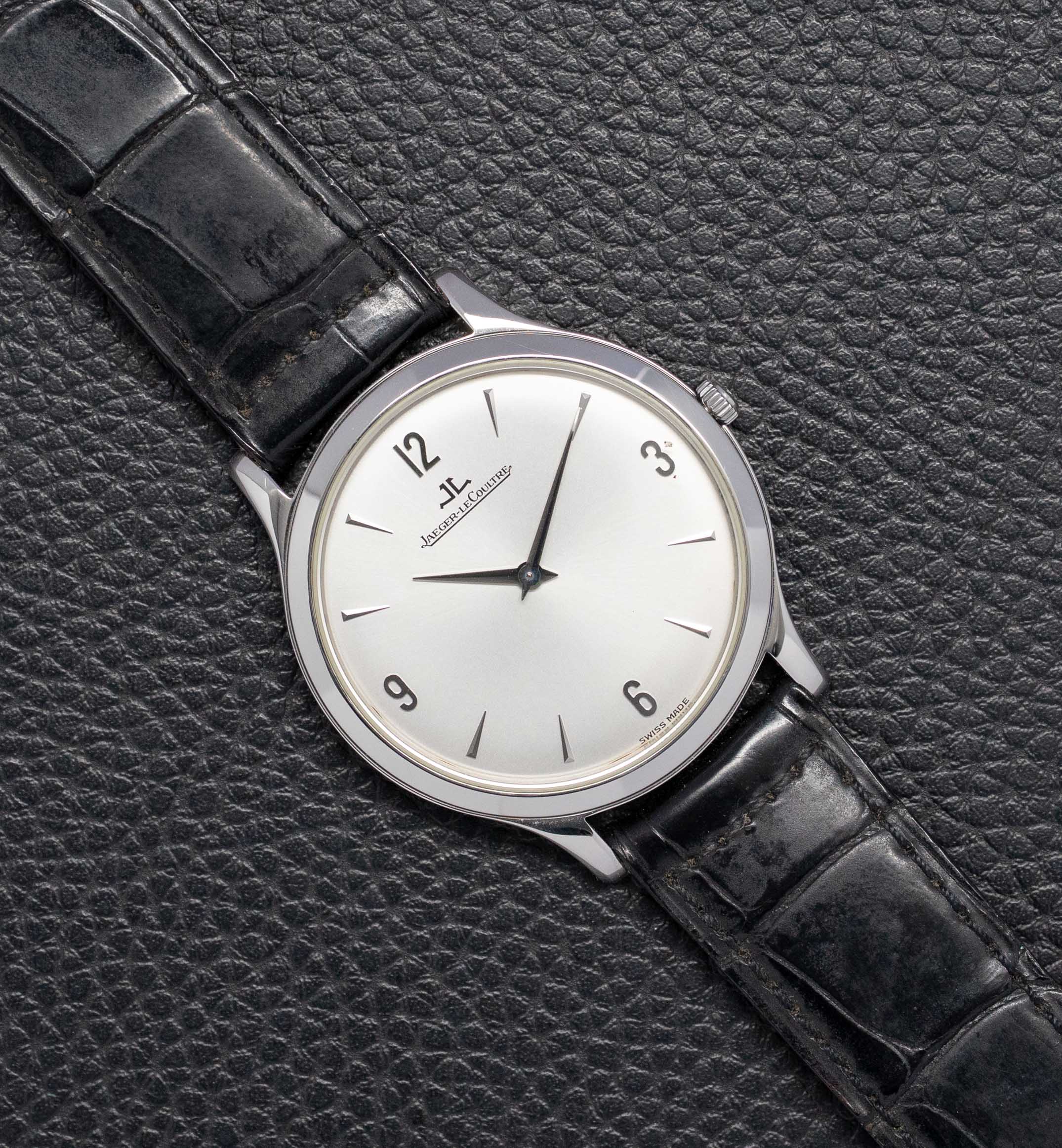 Jaeger-LeCoultre Master Ultra Thin 145.8.79 Silver 2001 Dial Box