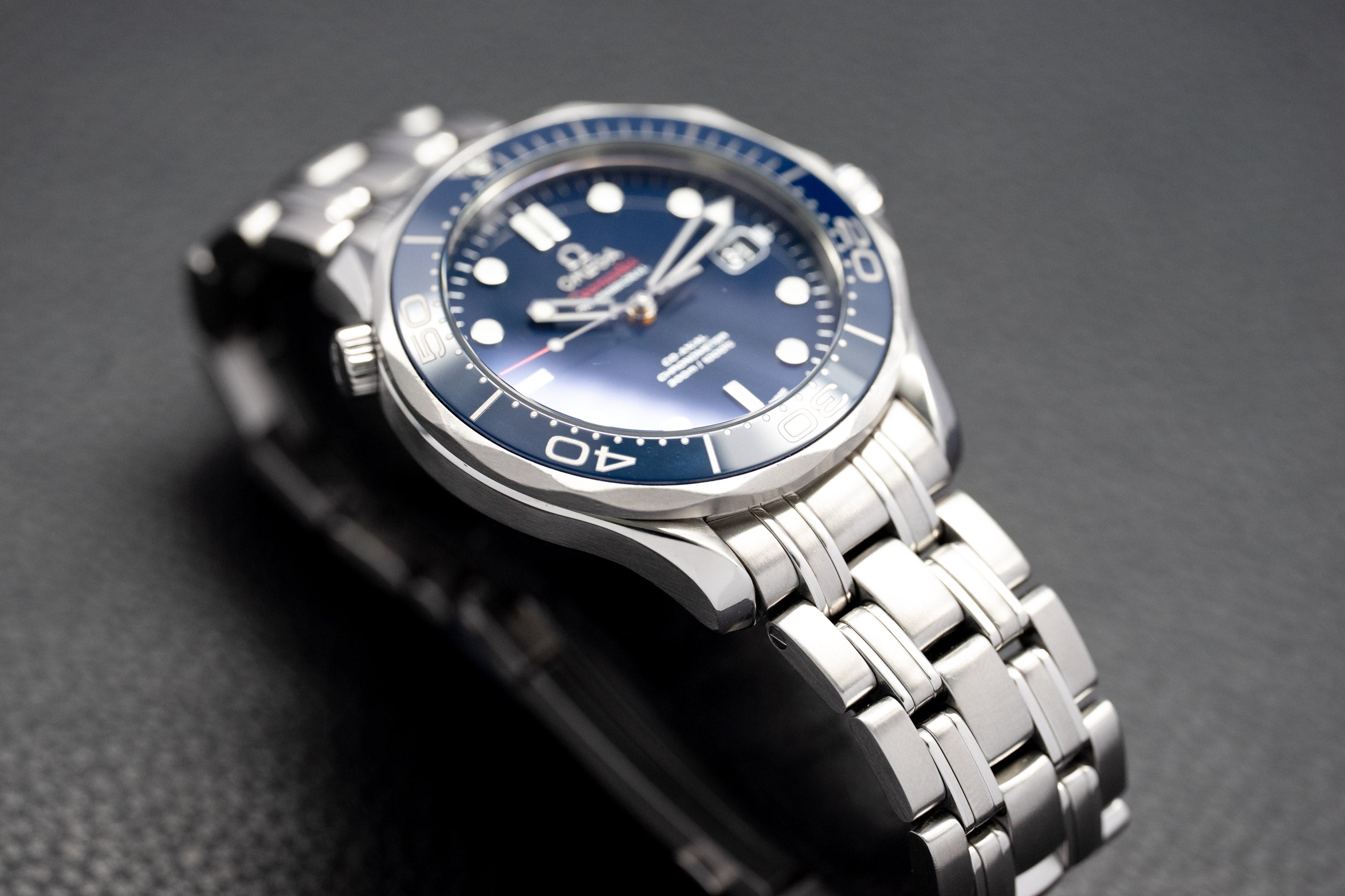 Omega Seamaster Diver 300 212.30.41.20.03.001 Quadrante Blu 2018