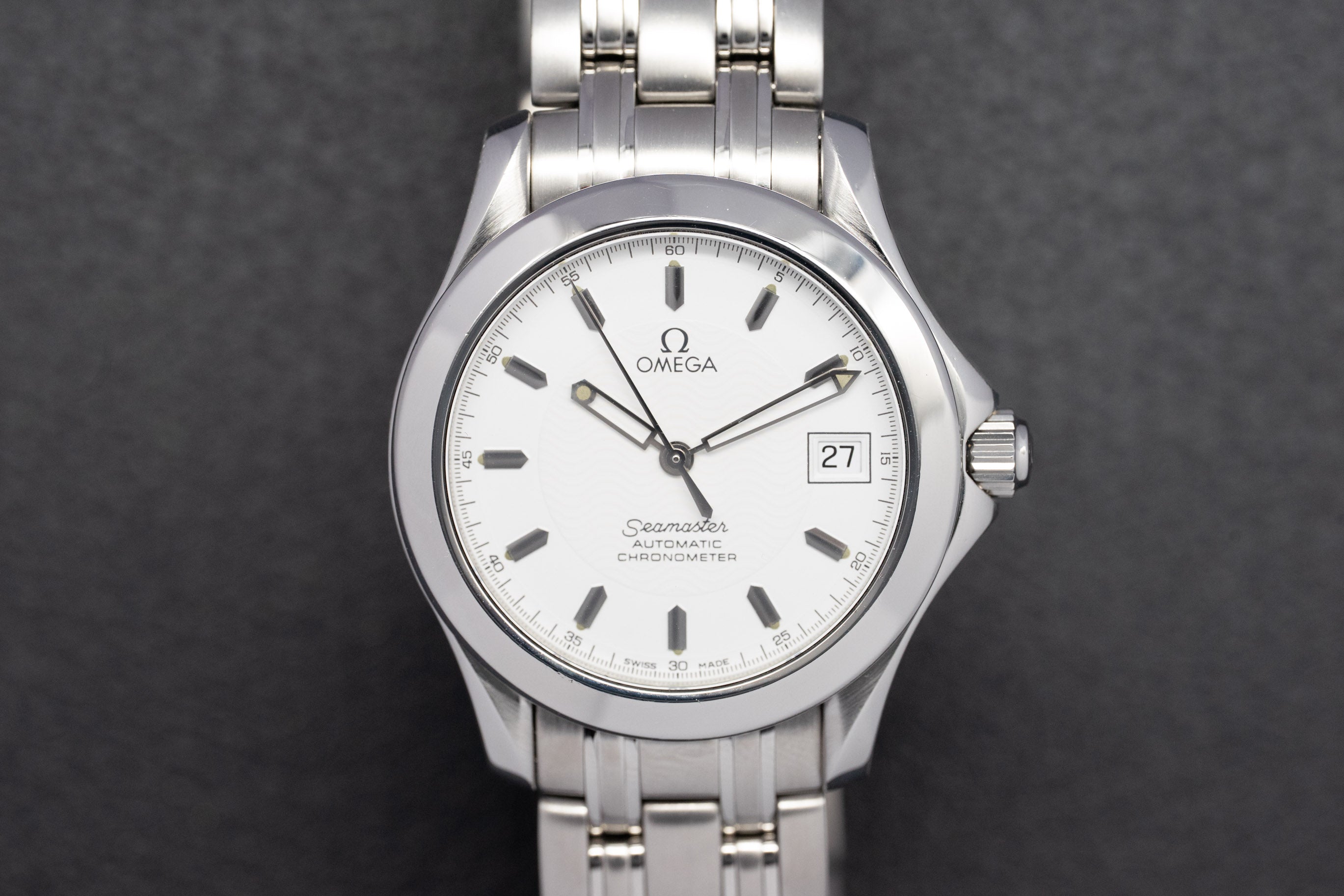 Omega Seamaster 120 2501.21 Silver Dial 2000 Papers