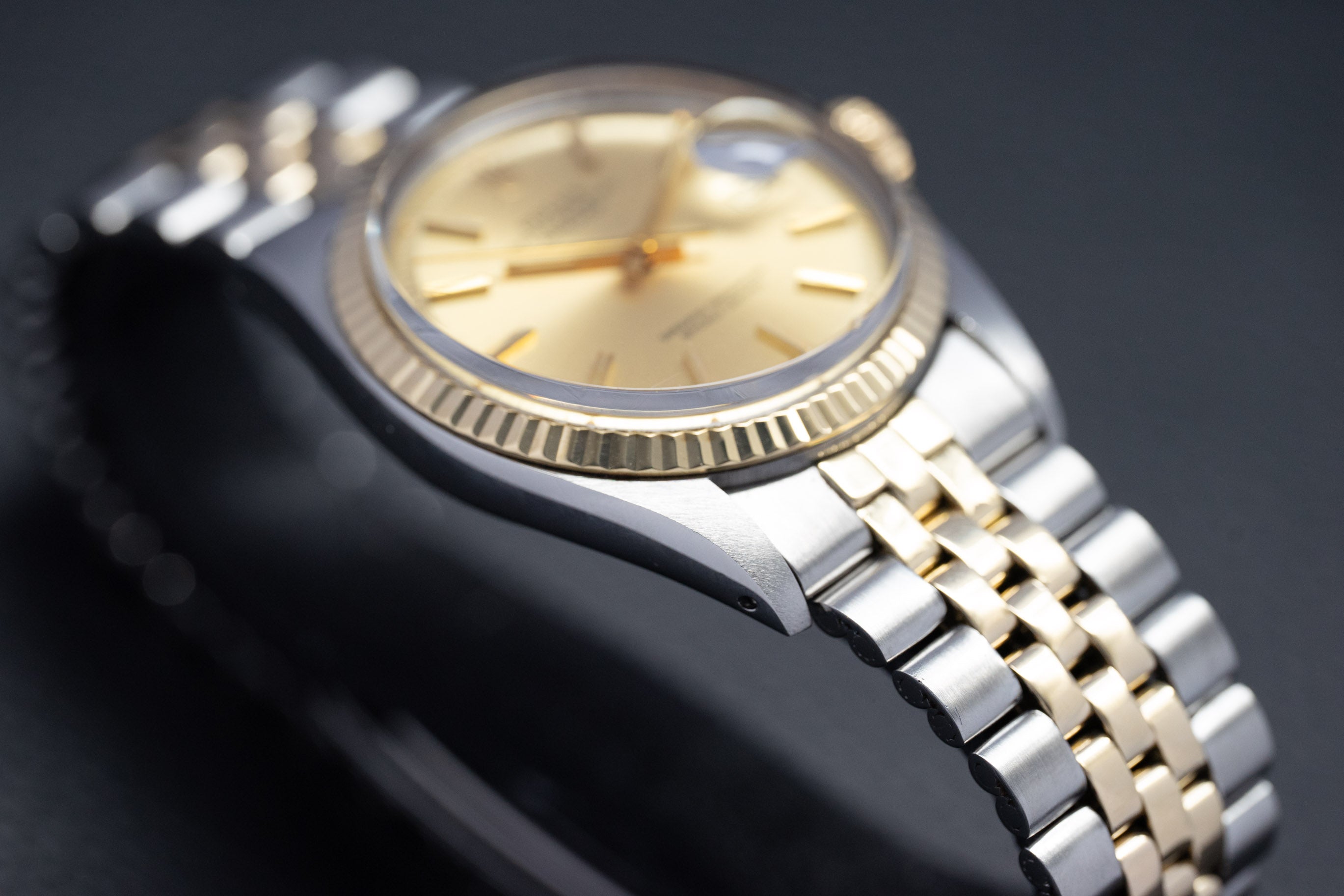 Rolex Datejust 1601 Champagne Dial 1975 Box