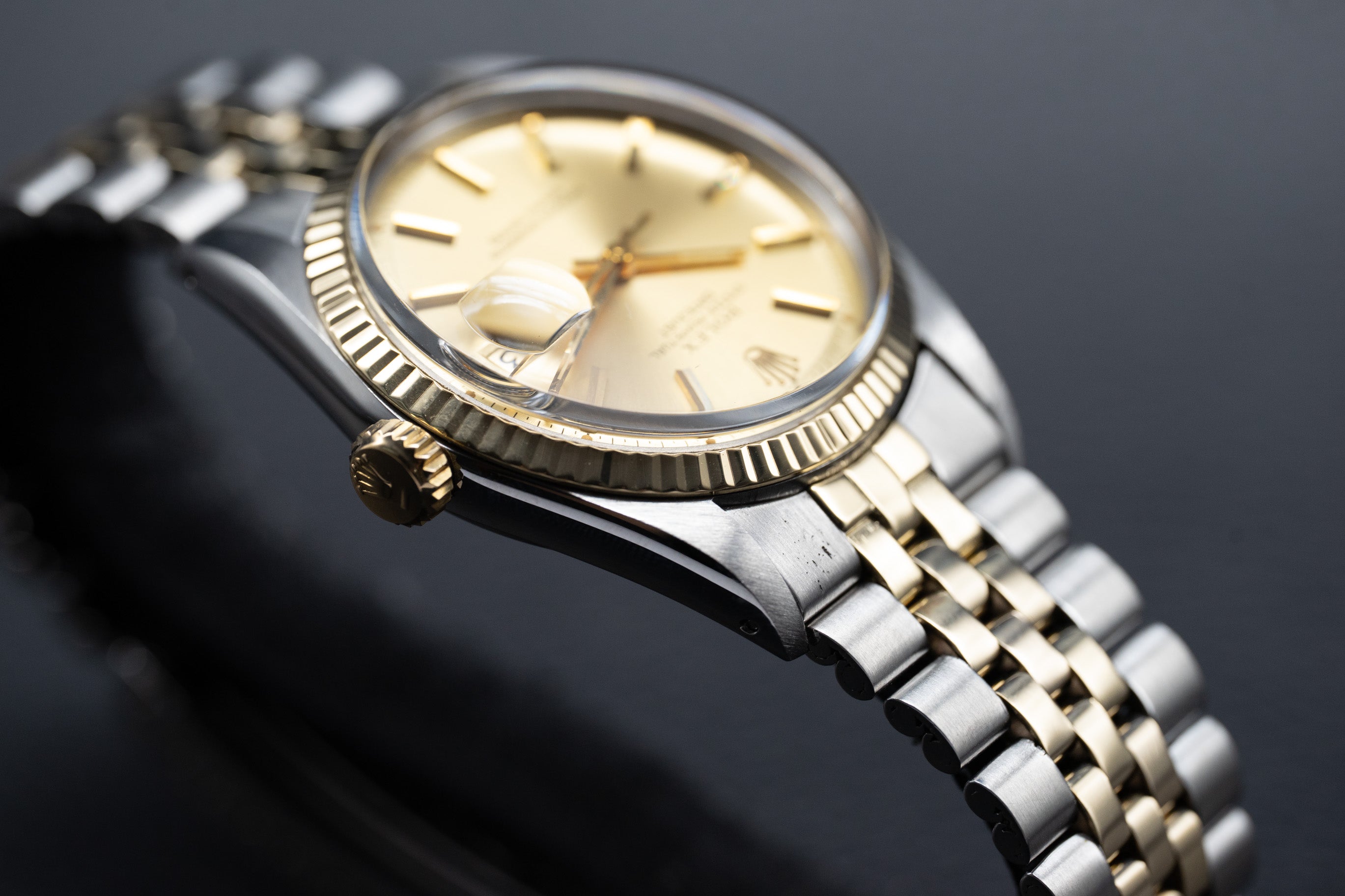 Rolex Datejust 1601 Champagne Dial 1975 Box