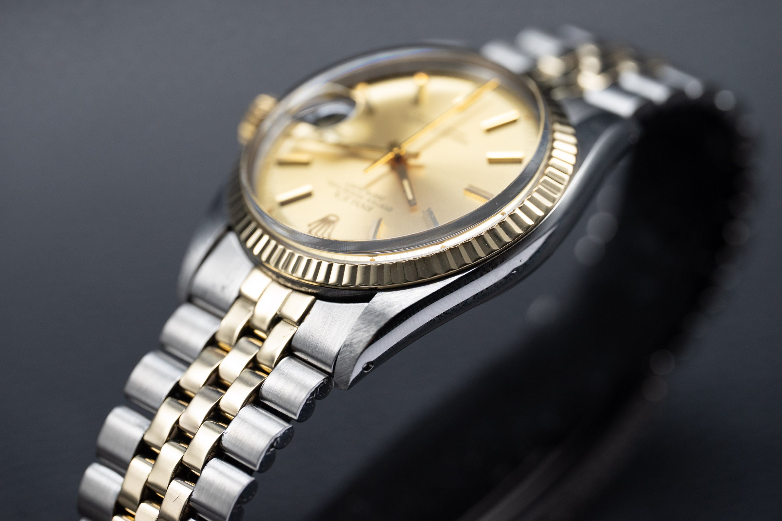 Rolex Datejust 1601 Champagne Dial 1975 Box