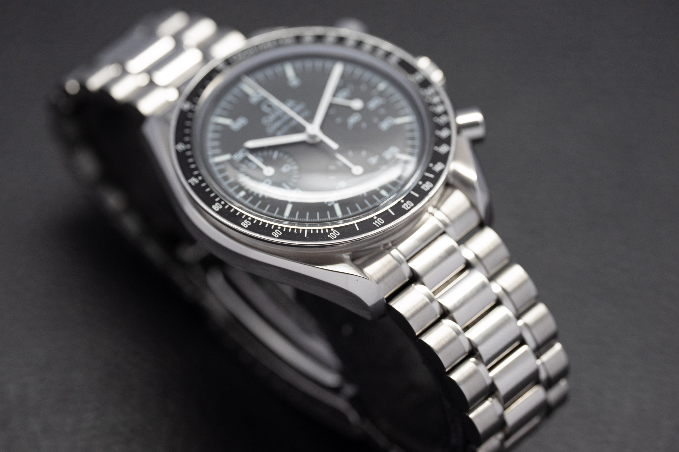Omega Speedmaster Reduced 3510.50 Black Dial 1998