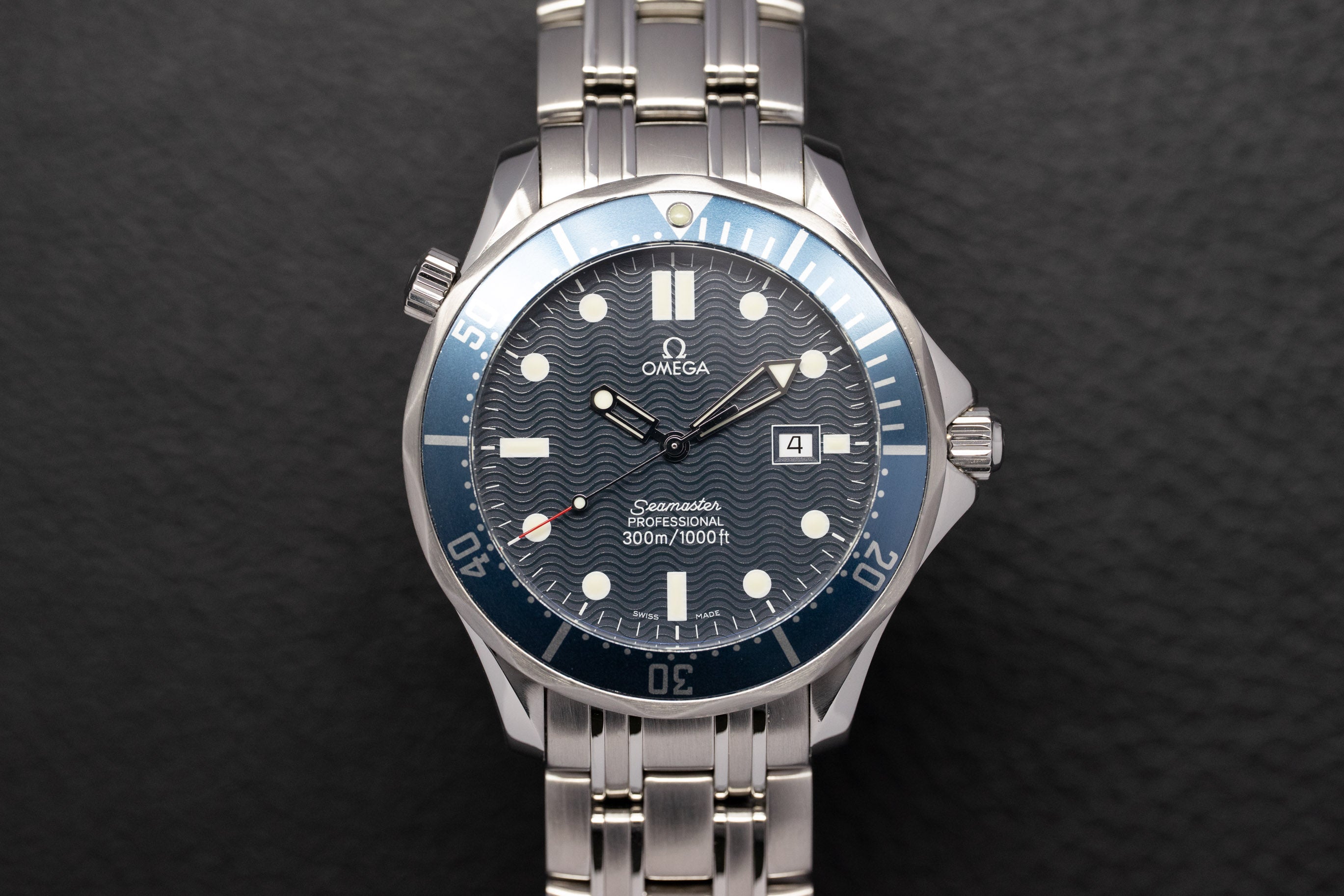Omega Seamaster Diver 300 2541.80 Blue Dial 1998