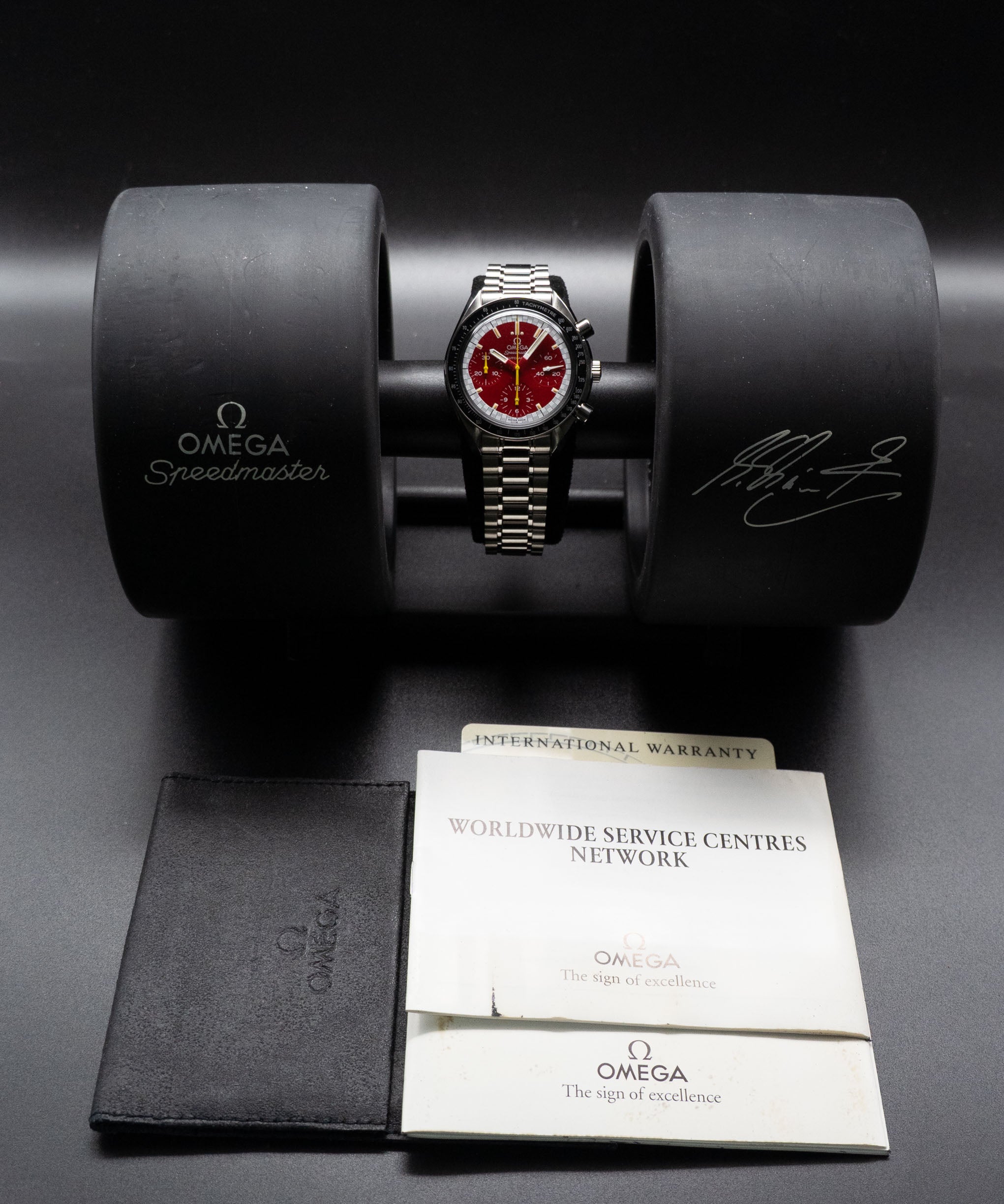 Omega Speedmaster Reduced Schumacher 3510.61 Fullset 1998 Box+Papers