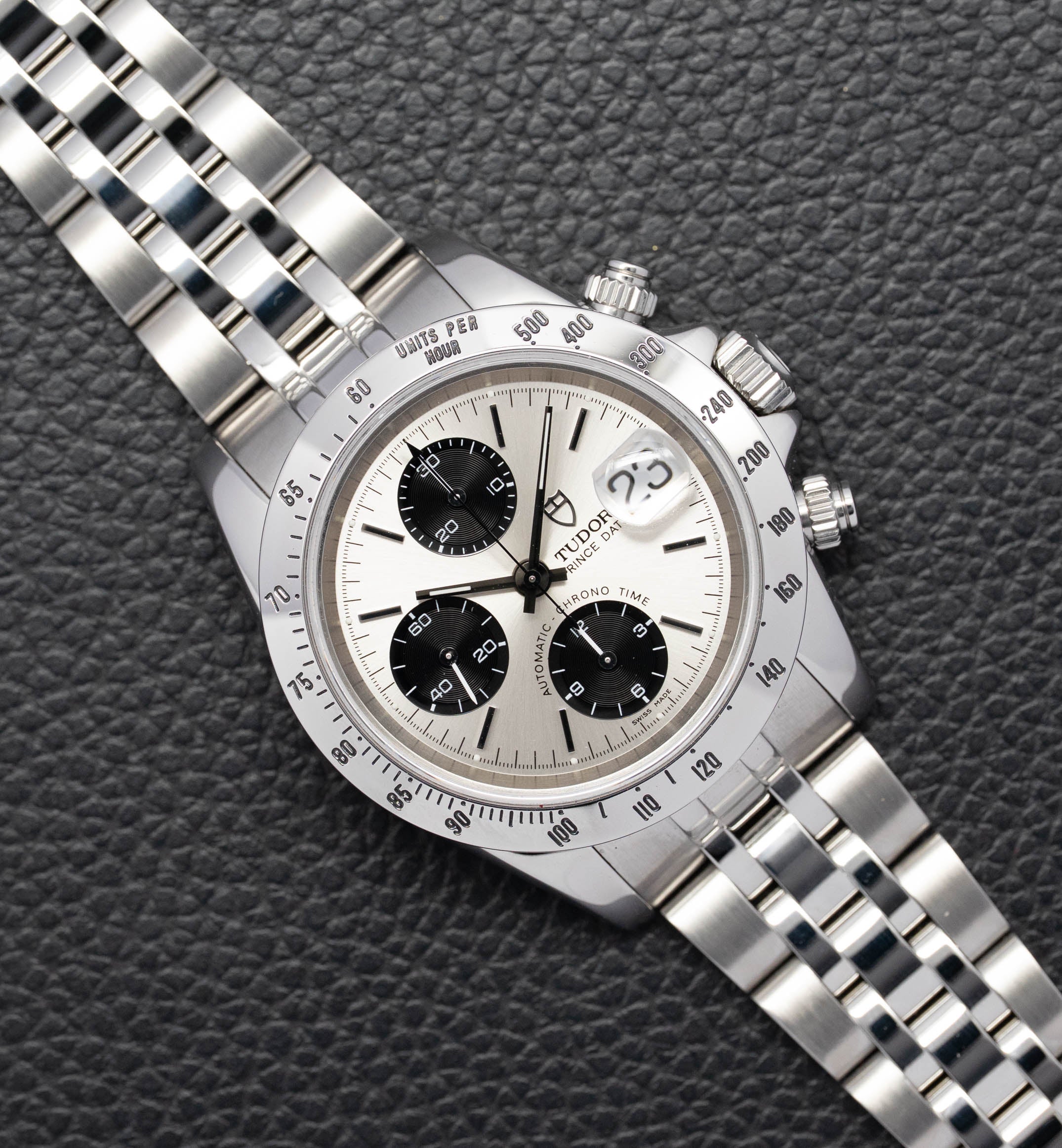 Tudor Prince Date 79280P Silver Dial 2008 Papers