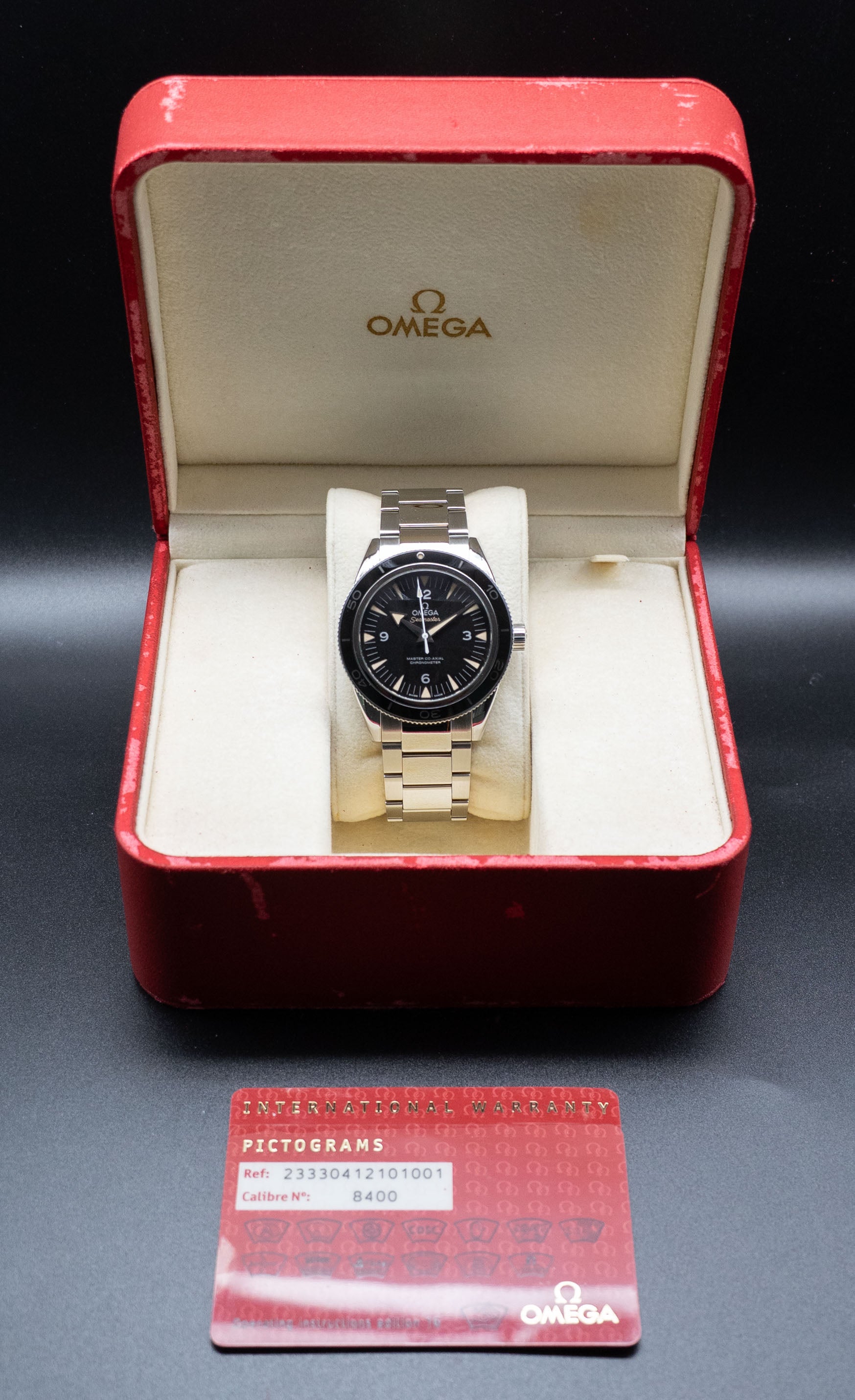 Omega Seamaster 300 233.30.41.21.01.001 Fullset 2015 Box+Papers